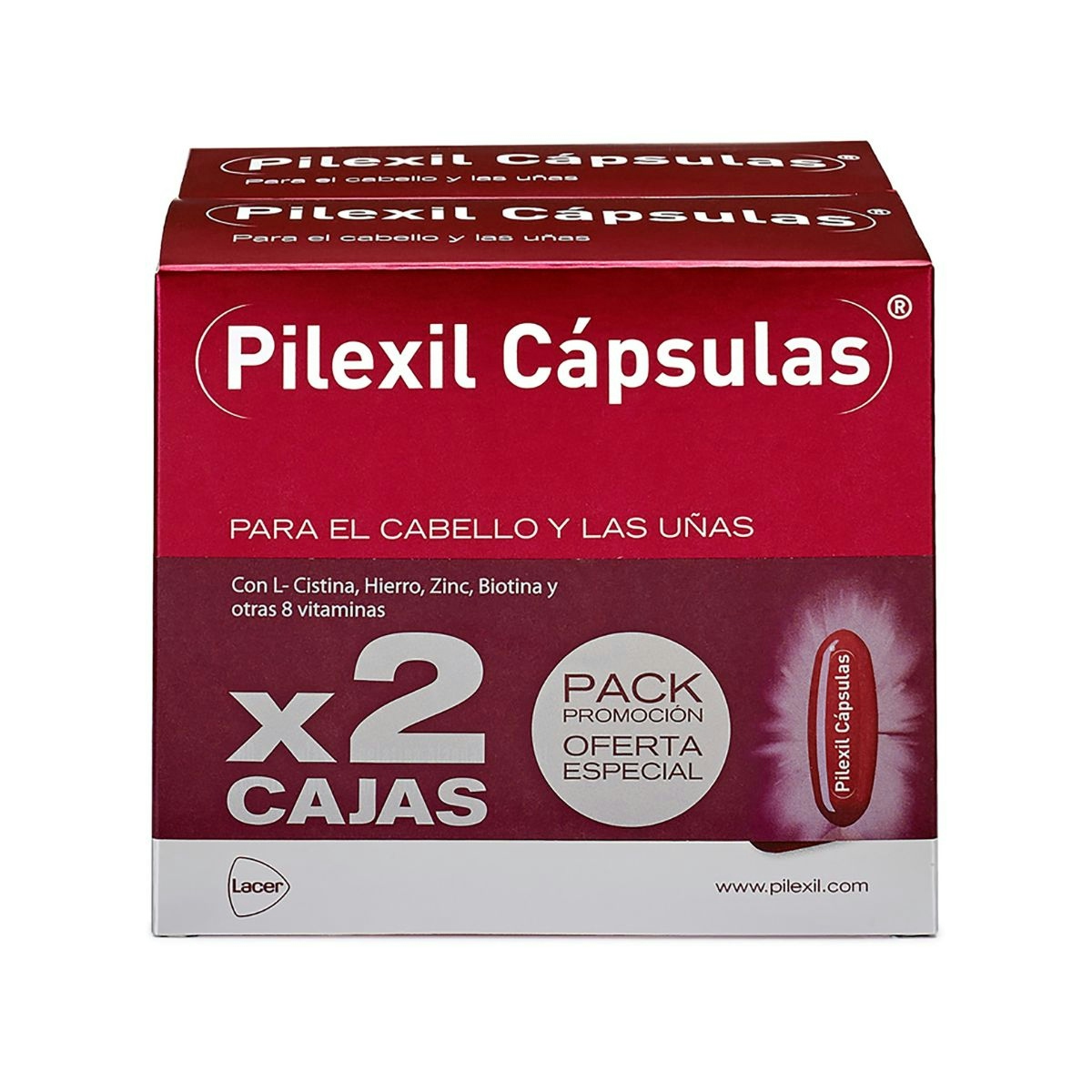 Pilexil Capsulas Duplo 100+100