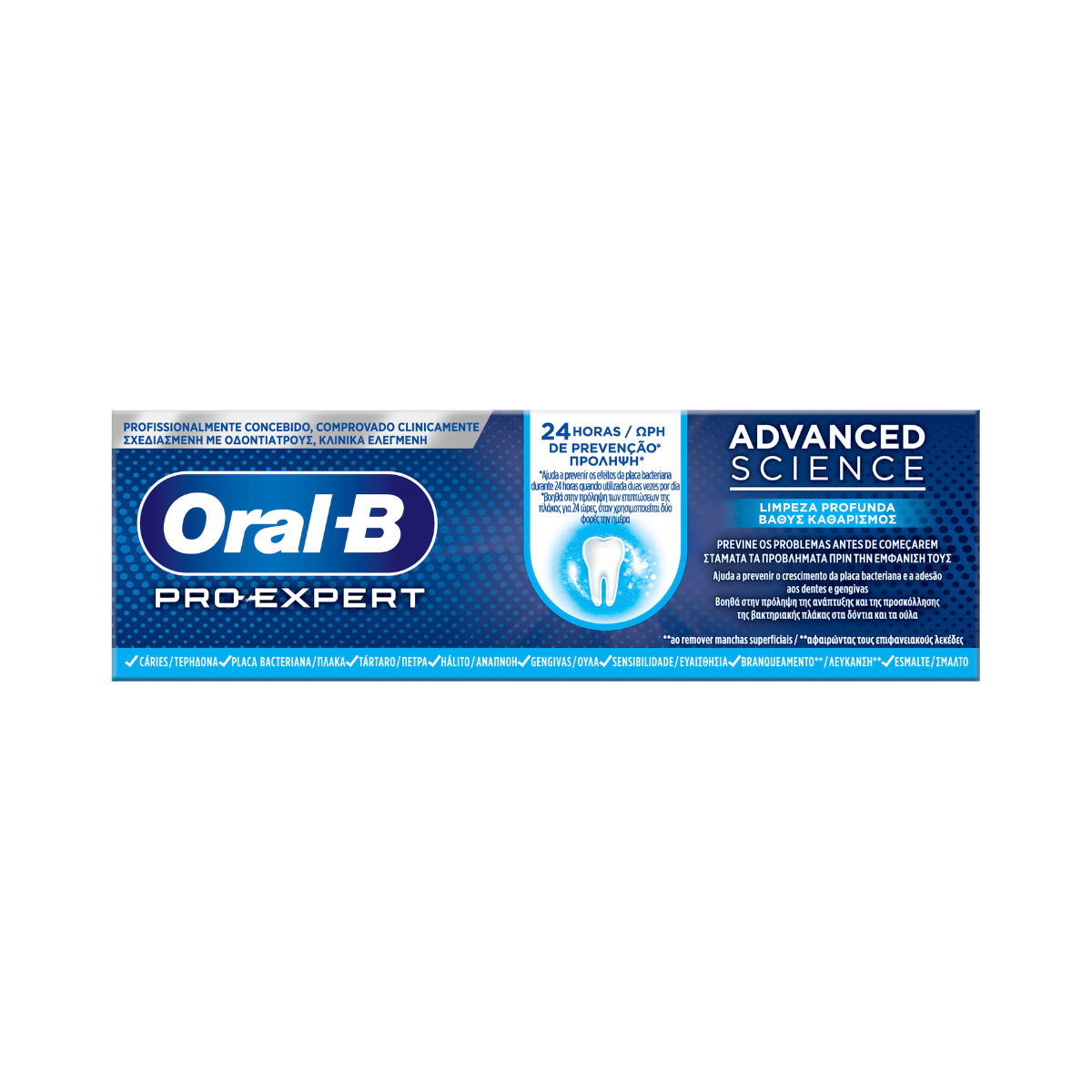Dentífrico Advanced Science Limpieza Profunda Oral B 75 Ml
