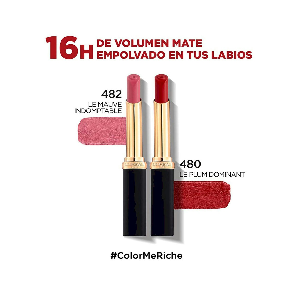 Barra de Labios Color Riche Volume Mate L'Oréal Paris