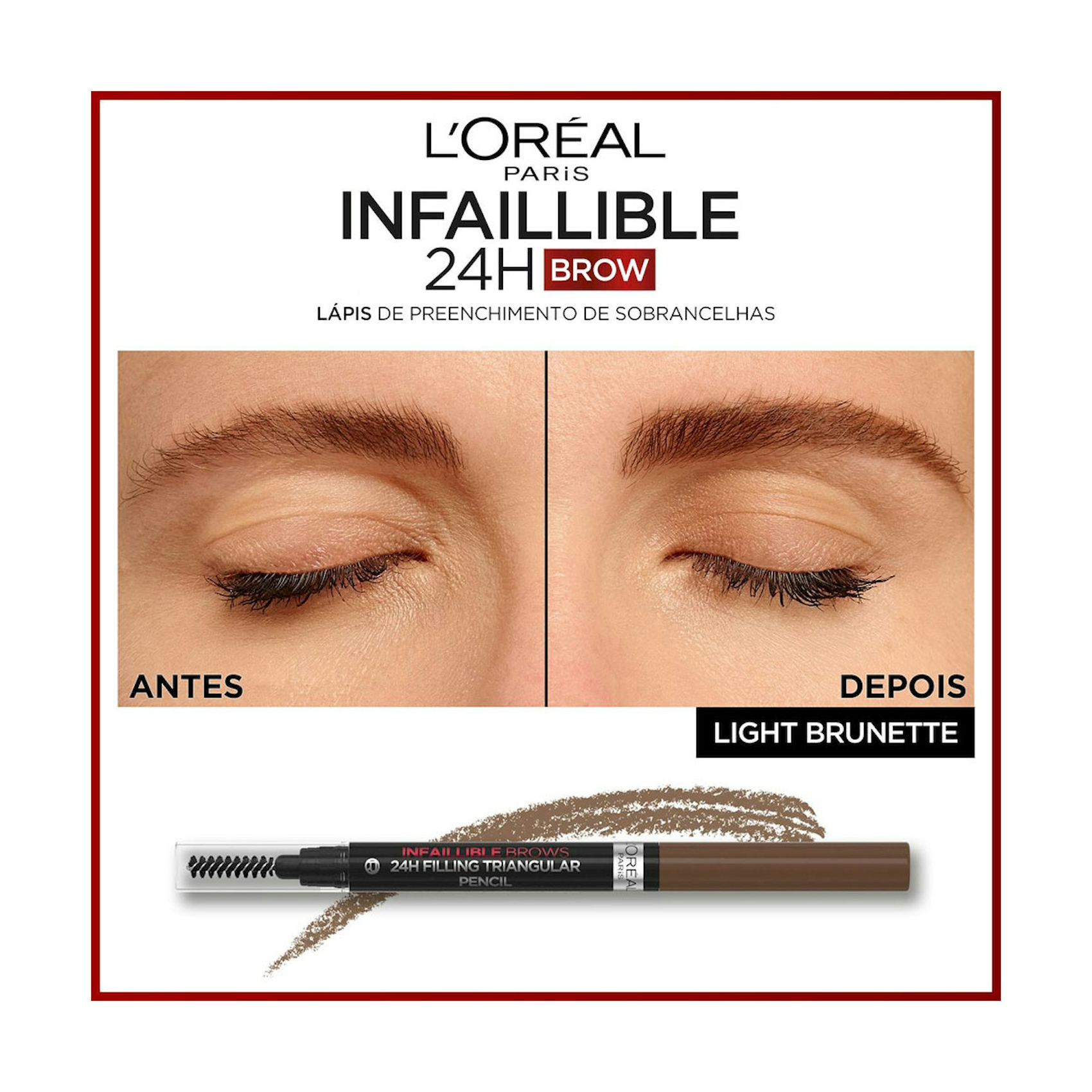 Lápiz de Cejas Rellenador Infaillible 24H L'Oréal París
