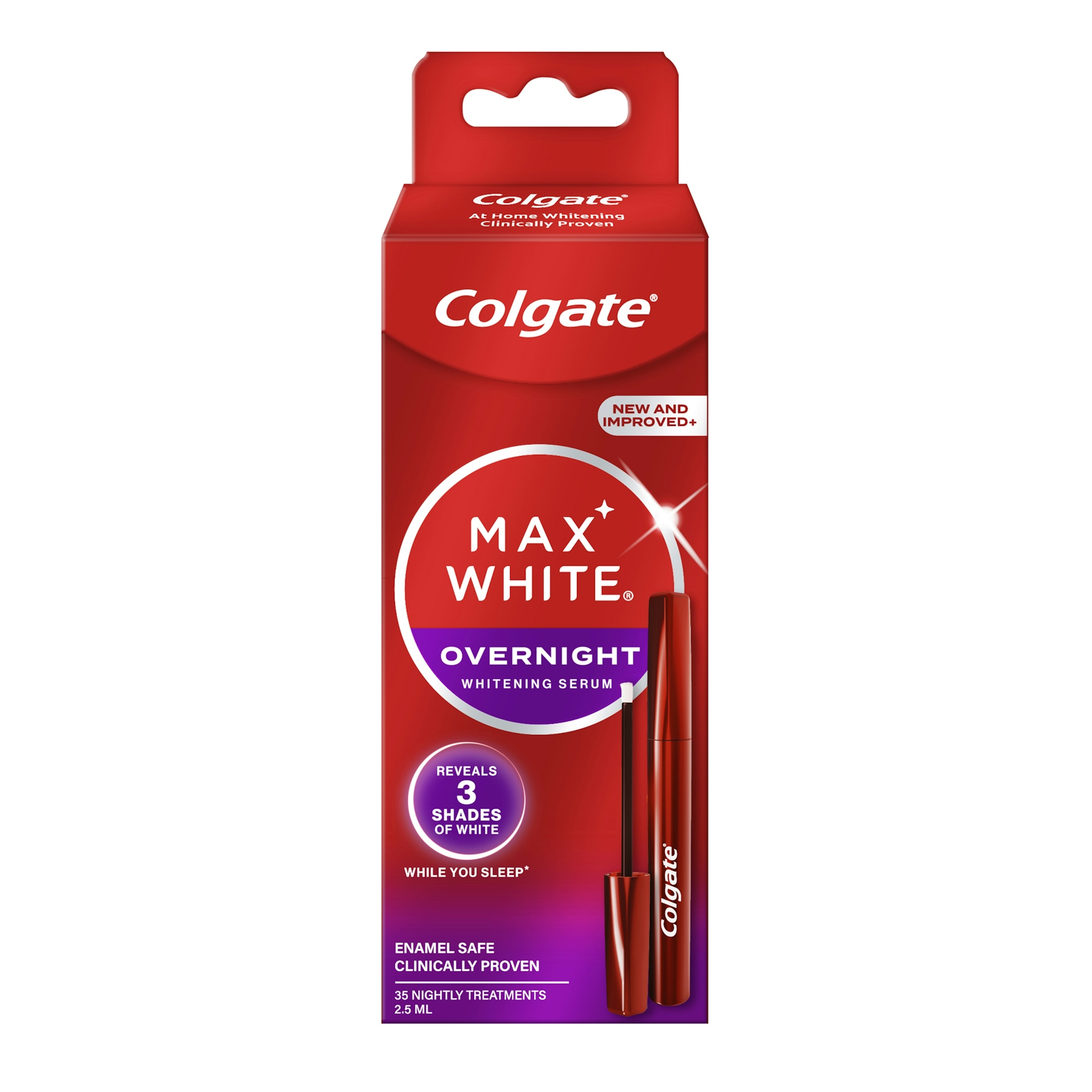 Pincel Blanqueador Nocturno Max White Colgate 1 Ud 0