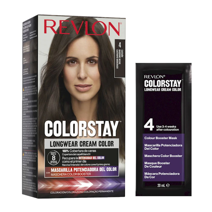 Tinte Permanente Color Stay Longwear Cream Color Revlon Tonos Oscuros