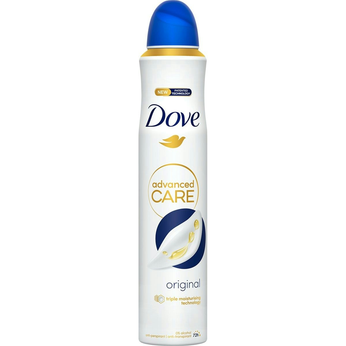 Desodorante Spray Original Advanced Care Dove 200 Ml