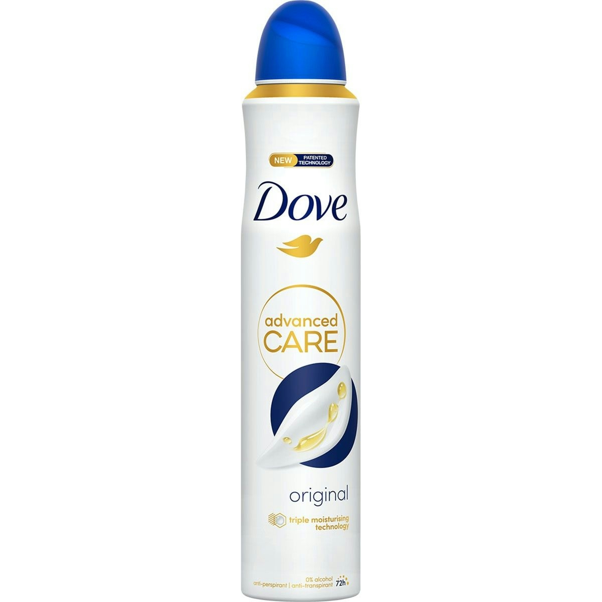 Desodorante Spray Original Advanced Care Dove 200Ml Desodorante Spray Original Advanced Care Dove 200Ml 0