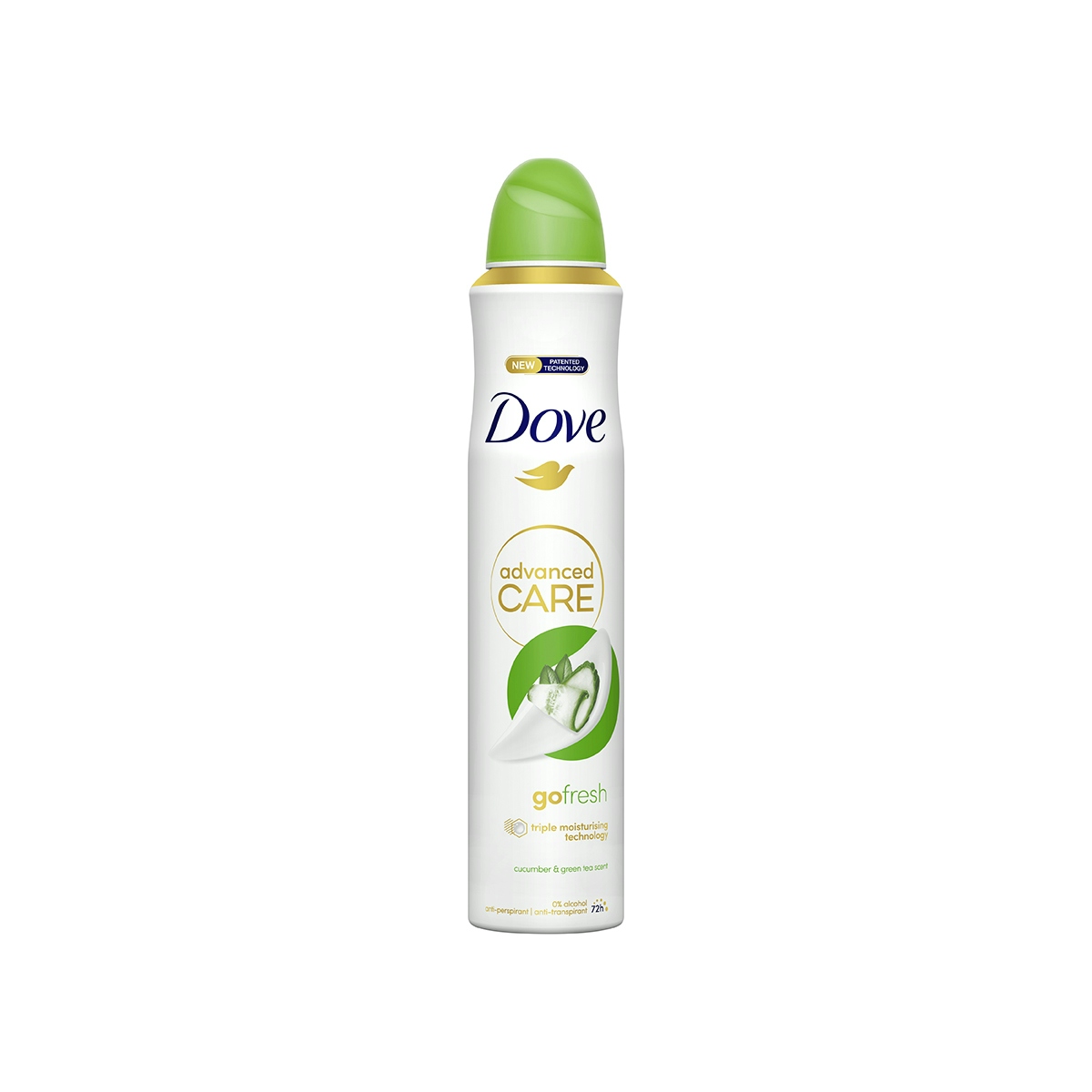 Desodorante Spray Go Fresh Pepino Advanced Care Dove 200Ml Desodorante Spray Go Fresh Pepino Advanced Care Dove 200Ml 0