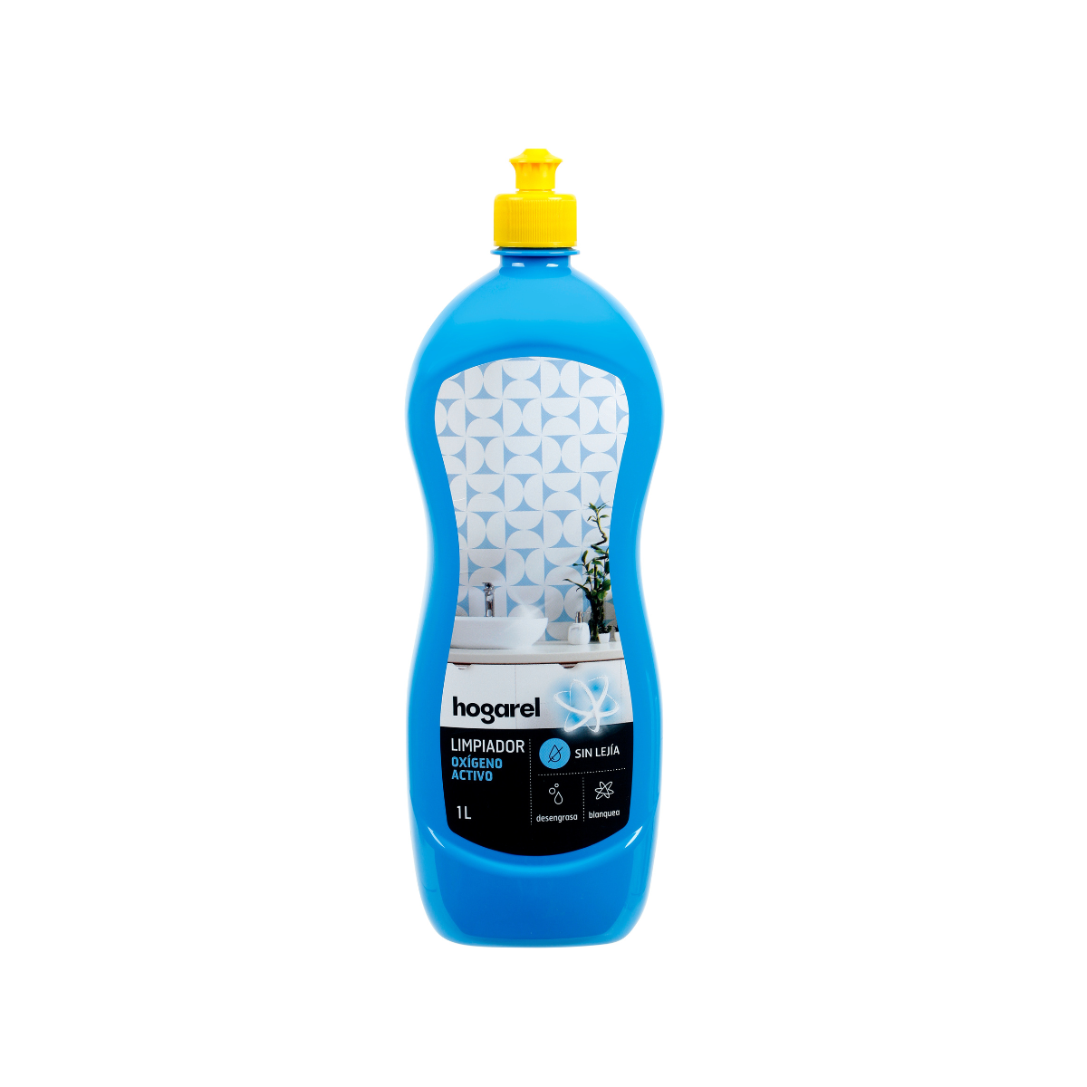 Limpiador Multisuperficies Con Oxígeno Activo Hogarel 1 L