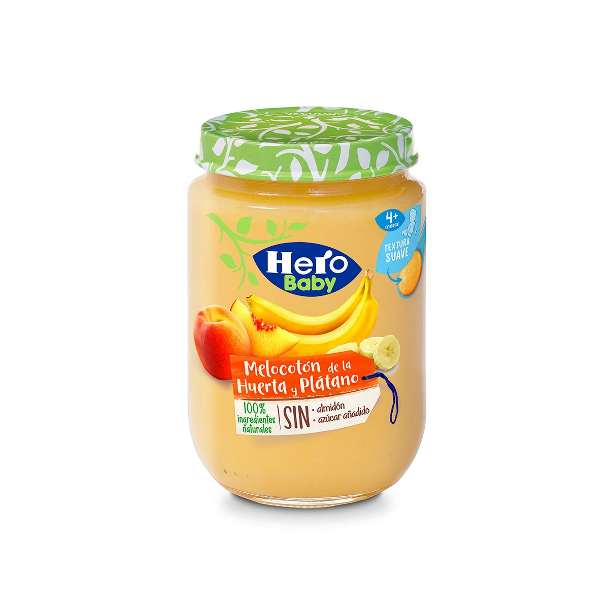 Tarrito Melocotón Y Plátano Hero Baby 190Gr Tarrito Melocotón Y Plátano Hero Baby 190Gr 0