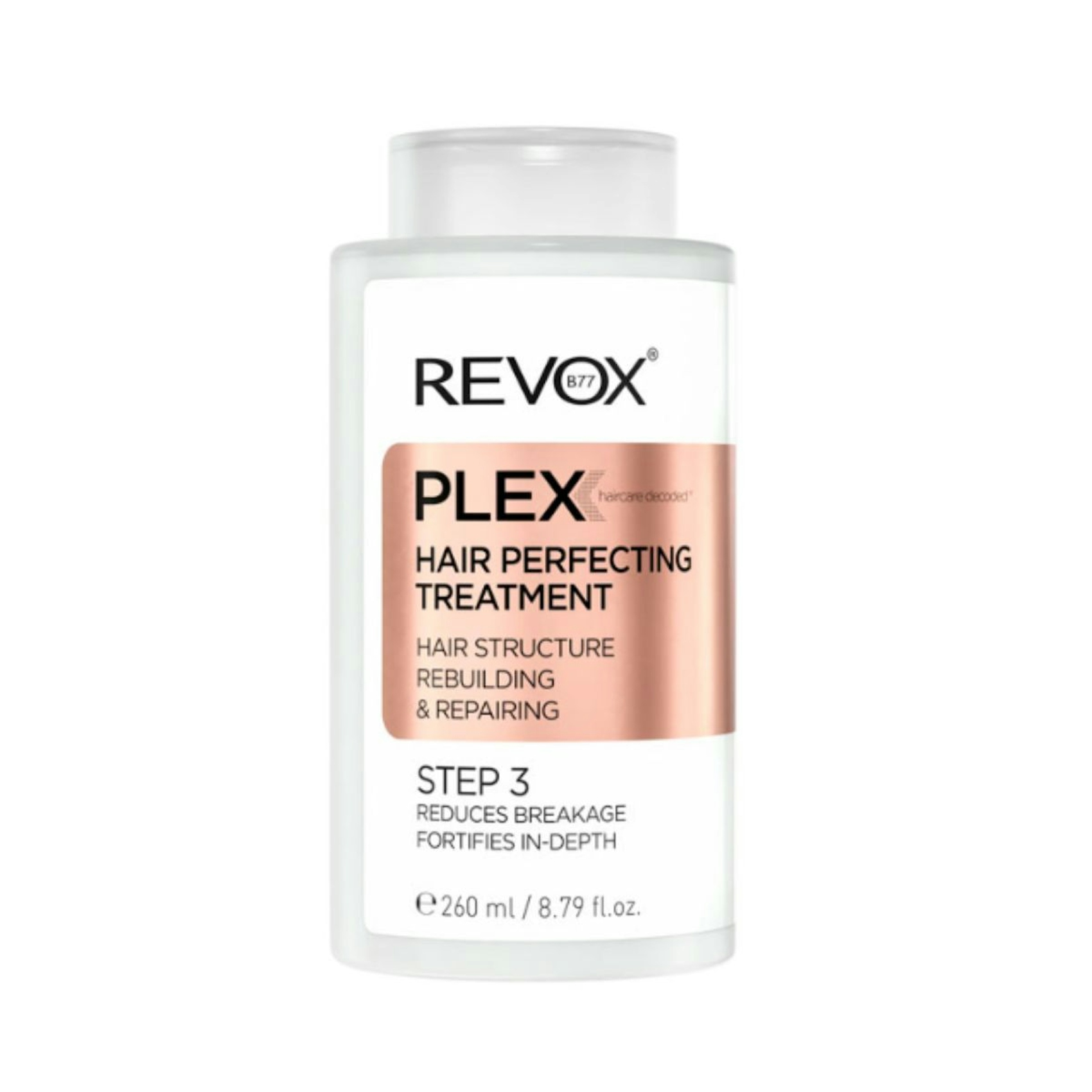 Tratamiento perfeccionador Revox B77 Plex Hair Step 3, 260Ml