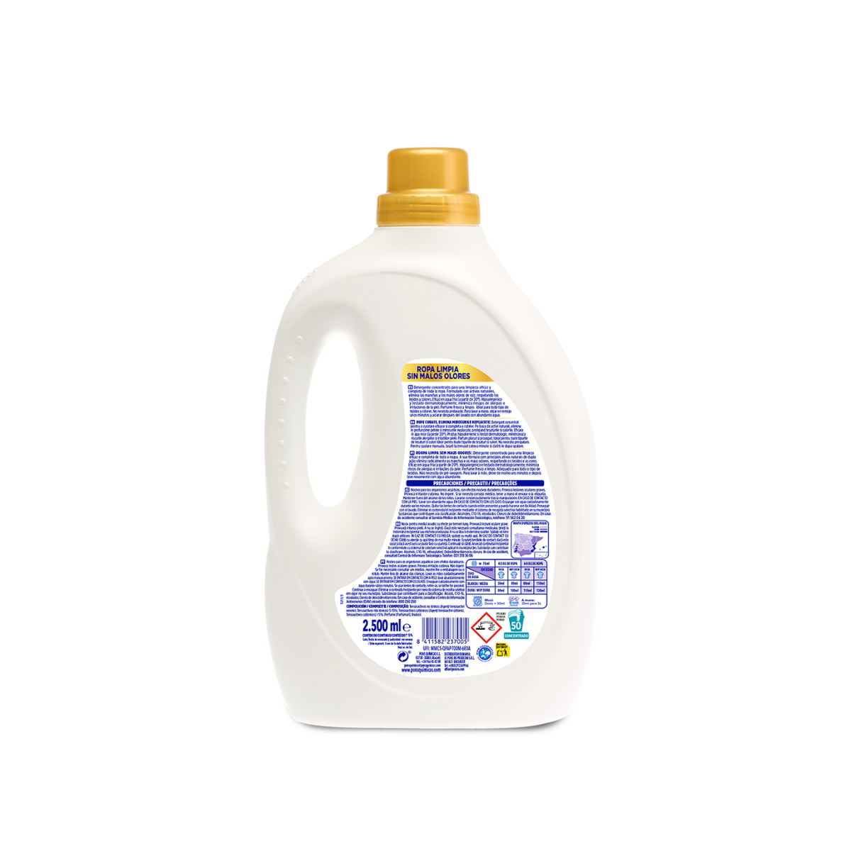 Detergente Asevi Max Active 50D