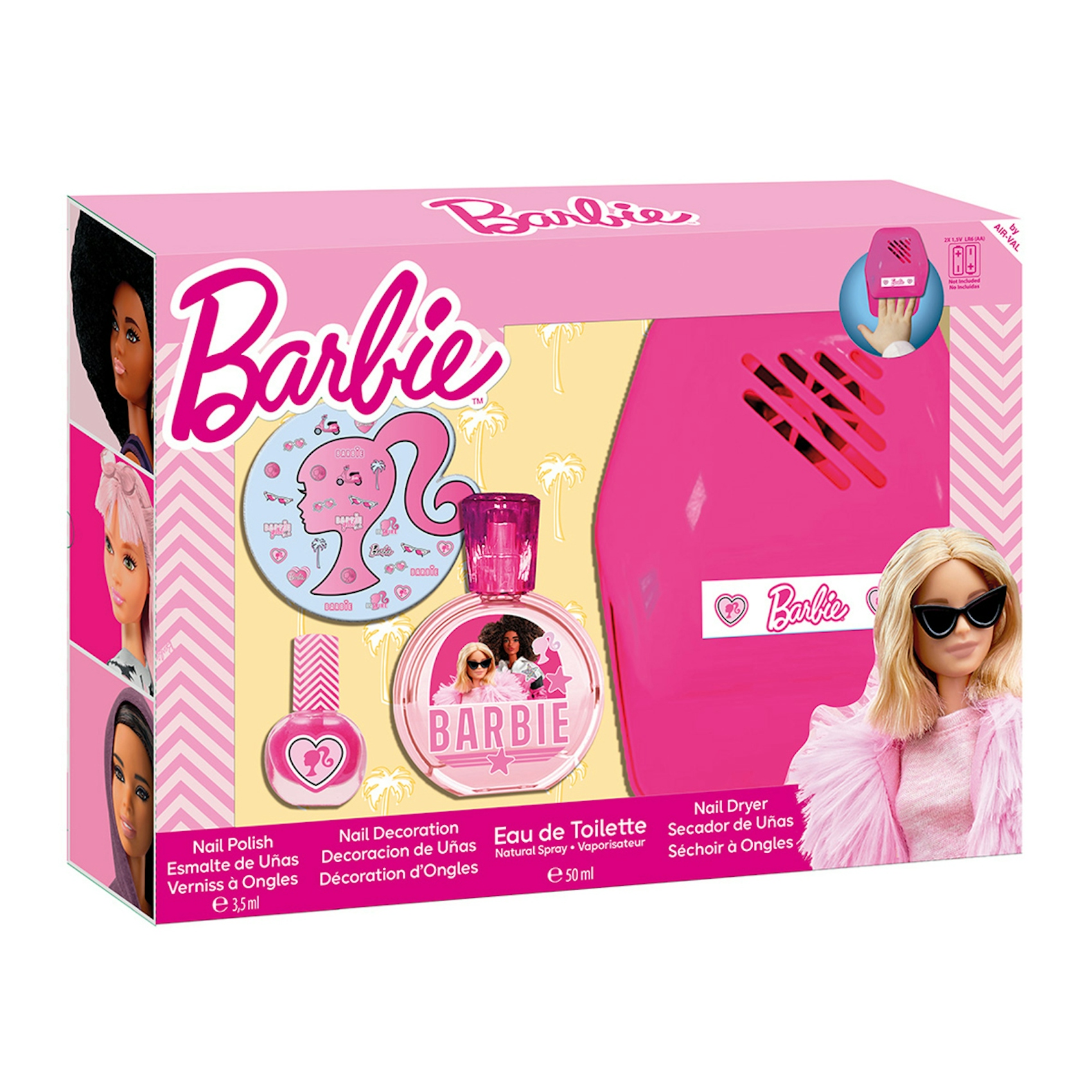 Barbie Set Edt 50Ml + Kit Manicura