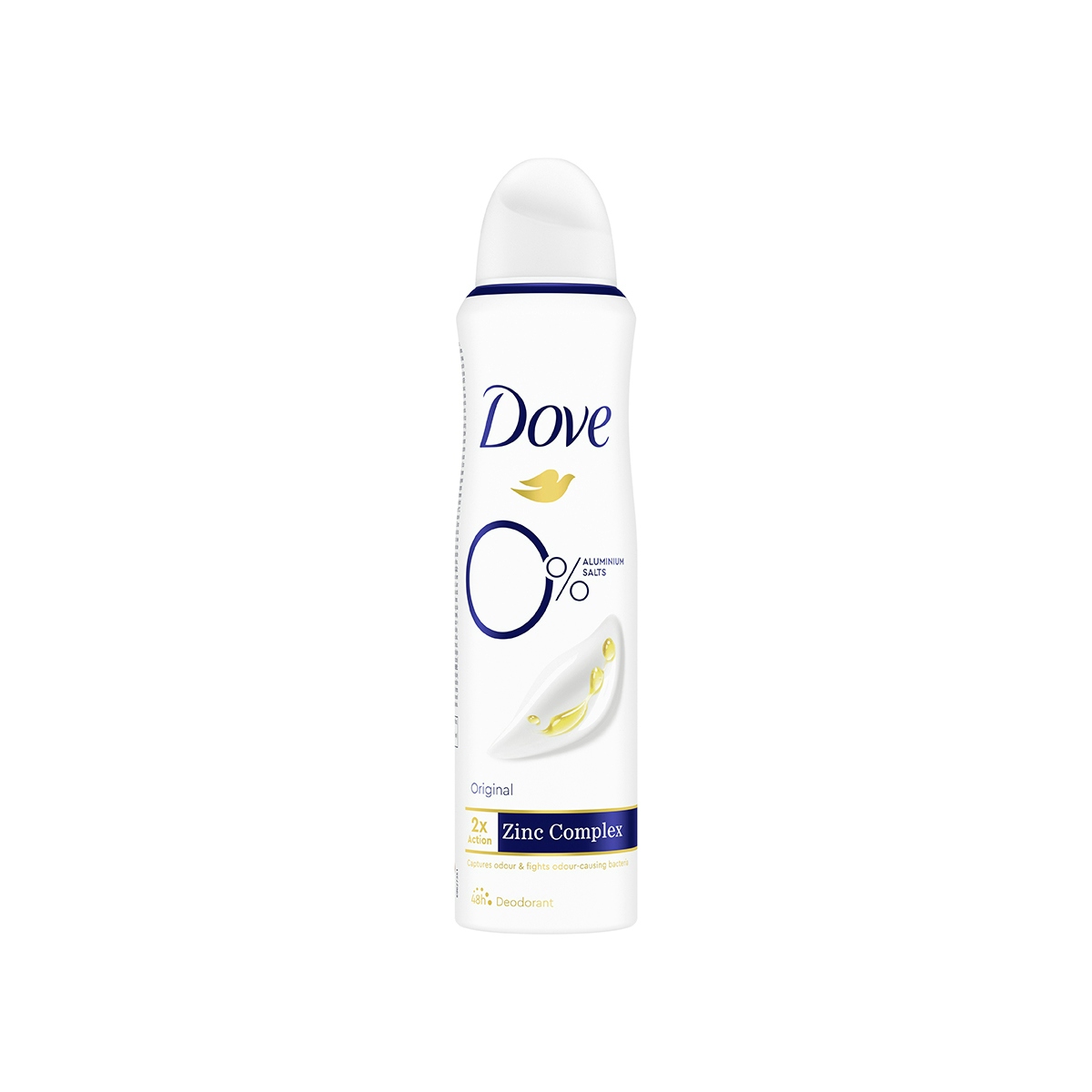 Desodorante Spray Original 0% Dove 150Ml Desodorante Spray Original 0% Dove 150Ml 0