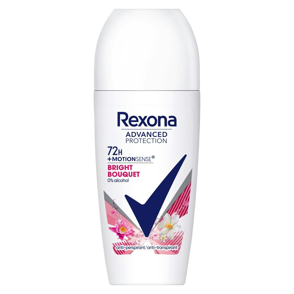 Desodorante Roll-On Bright Bouquet Advanced Protection Rexona 50 Ml