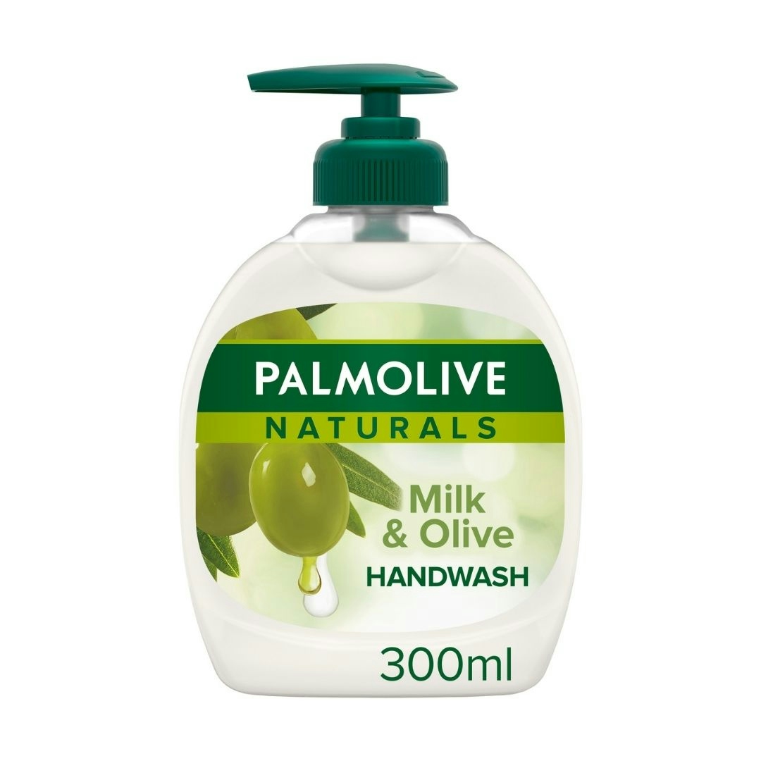 Jabón líquido de manos PALMOLIVE oliva dosificador 300 ml