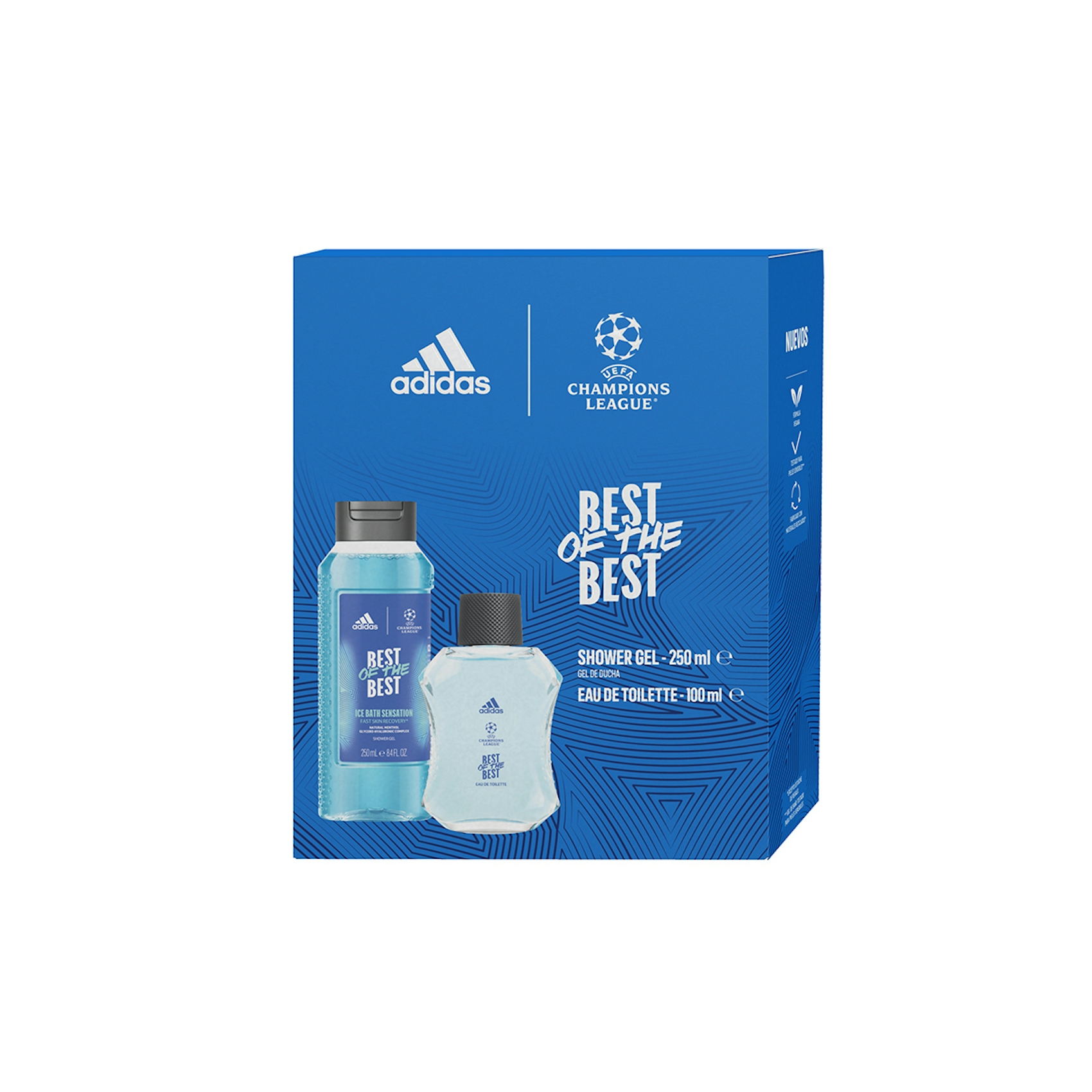 Estuche Masculino Adidas UEFA 9