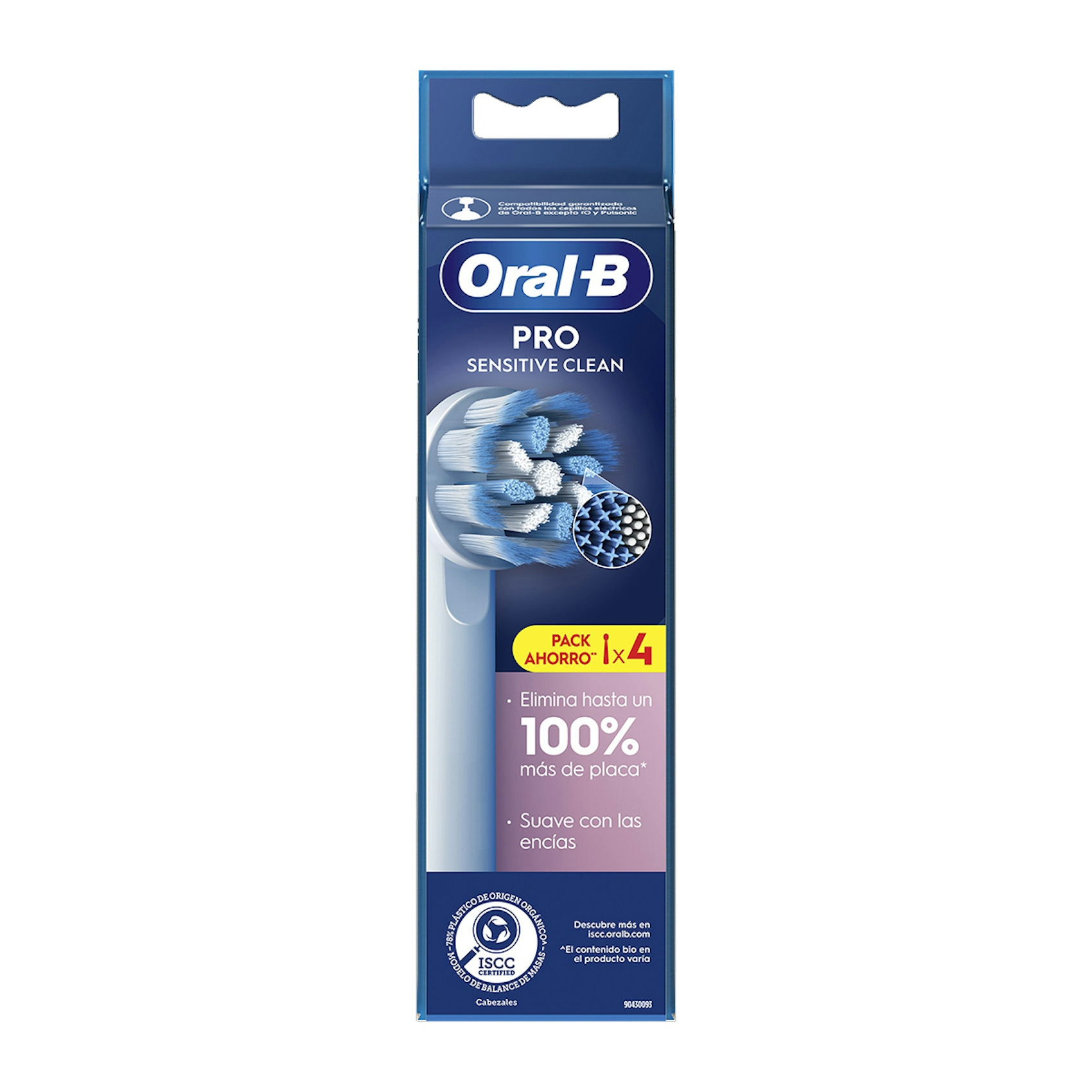 Recambio Pro Sensitive Clean Oral-B 4 Uds