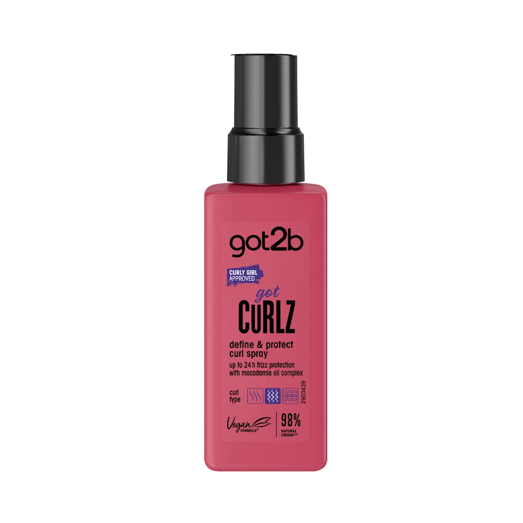 Curl Spray Define & Protect Got2b 150ml