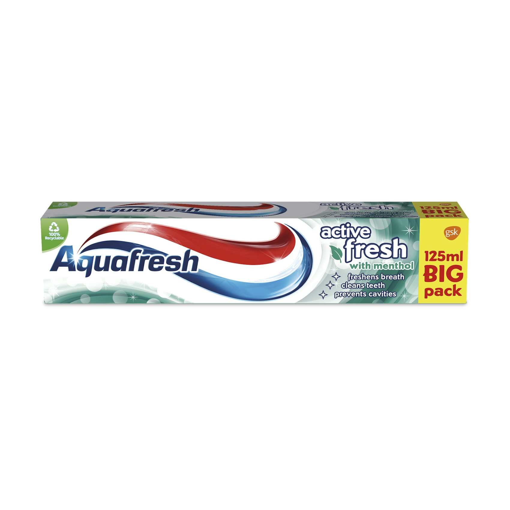 Dentífrico Active Fresh Aquafresh 125 Ml