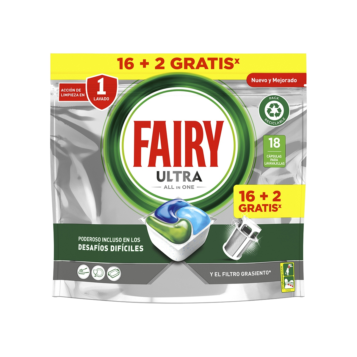 Fairy Ultra Original 16+2