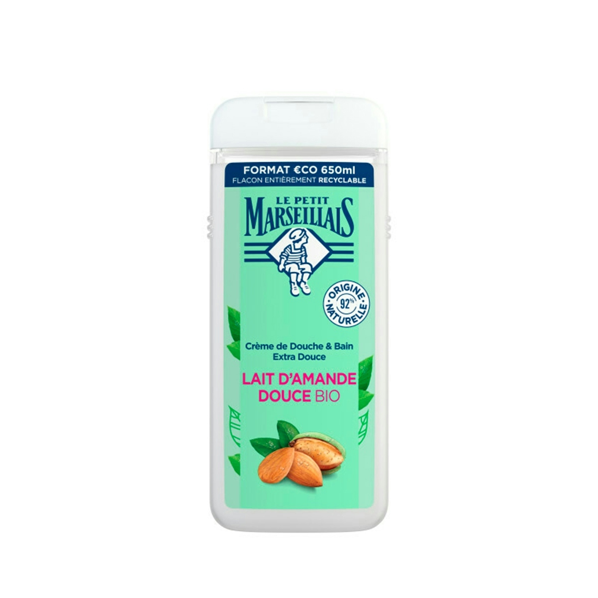 Crema De Ducha Leche De Almendras Dulces Le Petit Marseillais 650Ml Crema De Ducha Leche De Almendras Dulces Le Petit Marseillais 650Ml 0