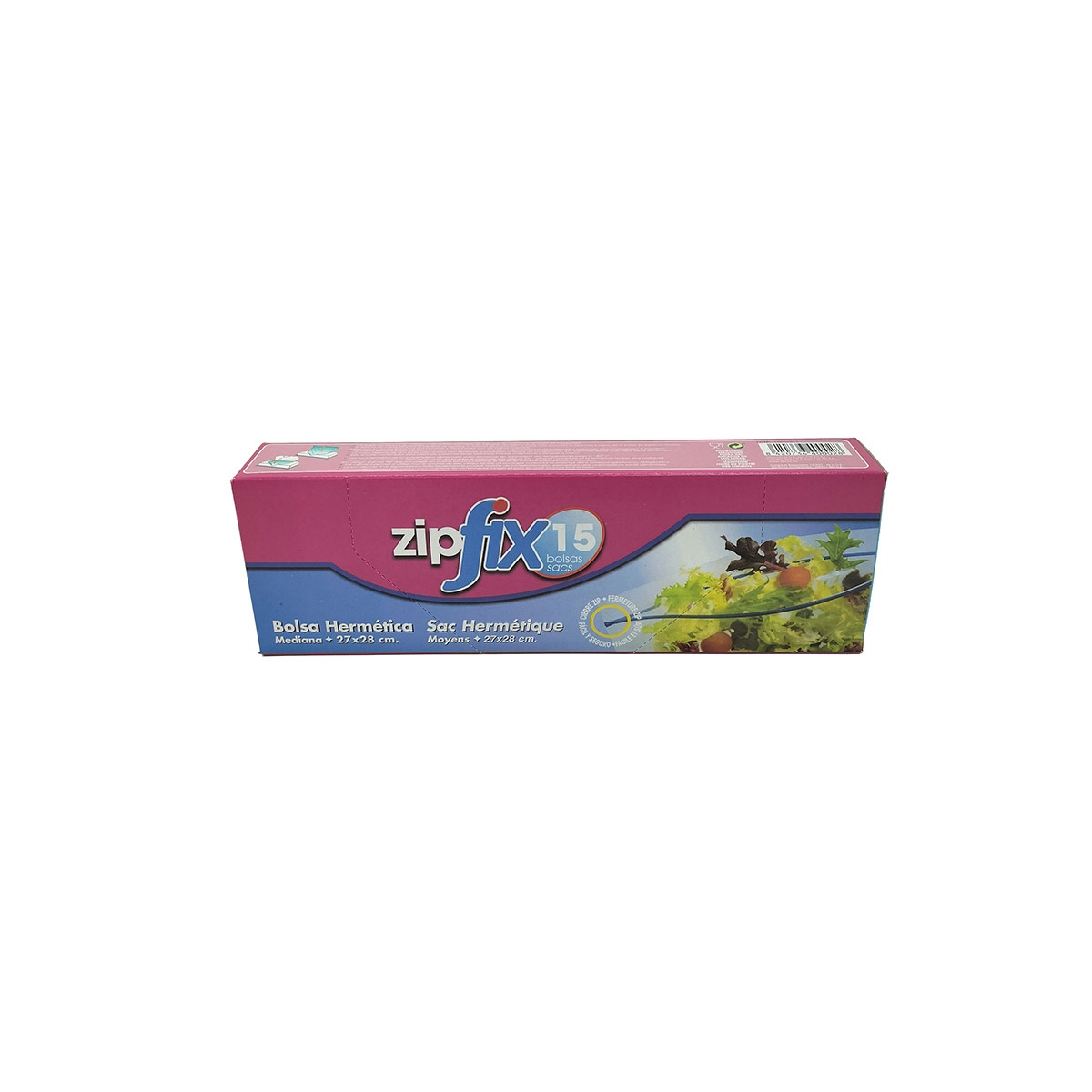Zip Mediana  27X28  R.15 (4Lts)