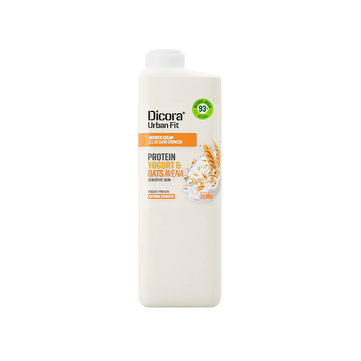Gel De Ducha Protein Yogurt&Oats Dicora 750Ml