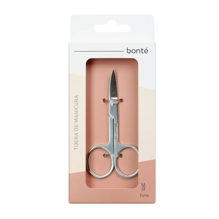 Tijera De Manicura Curva Bonté