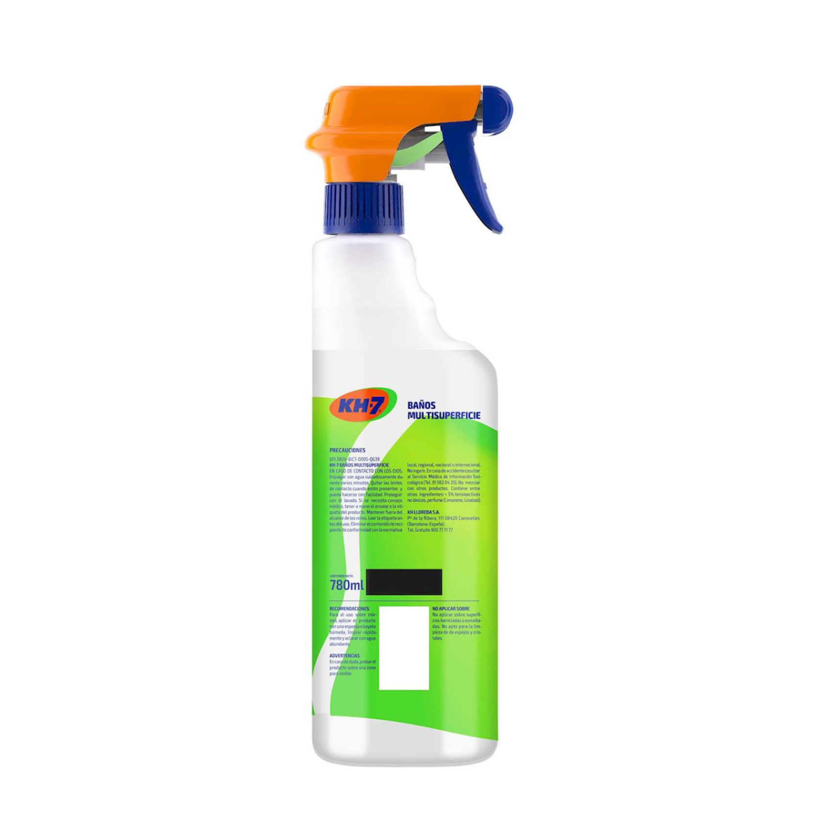 Limpiador Baños Con Pulverizador Kh7 780 Ml