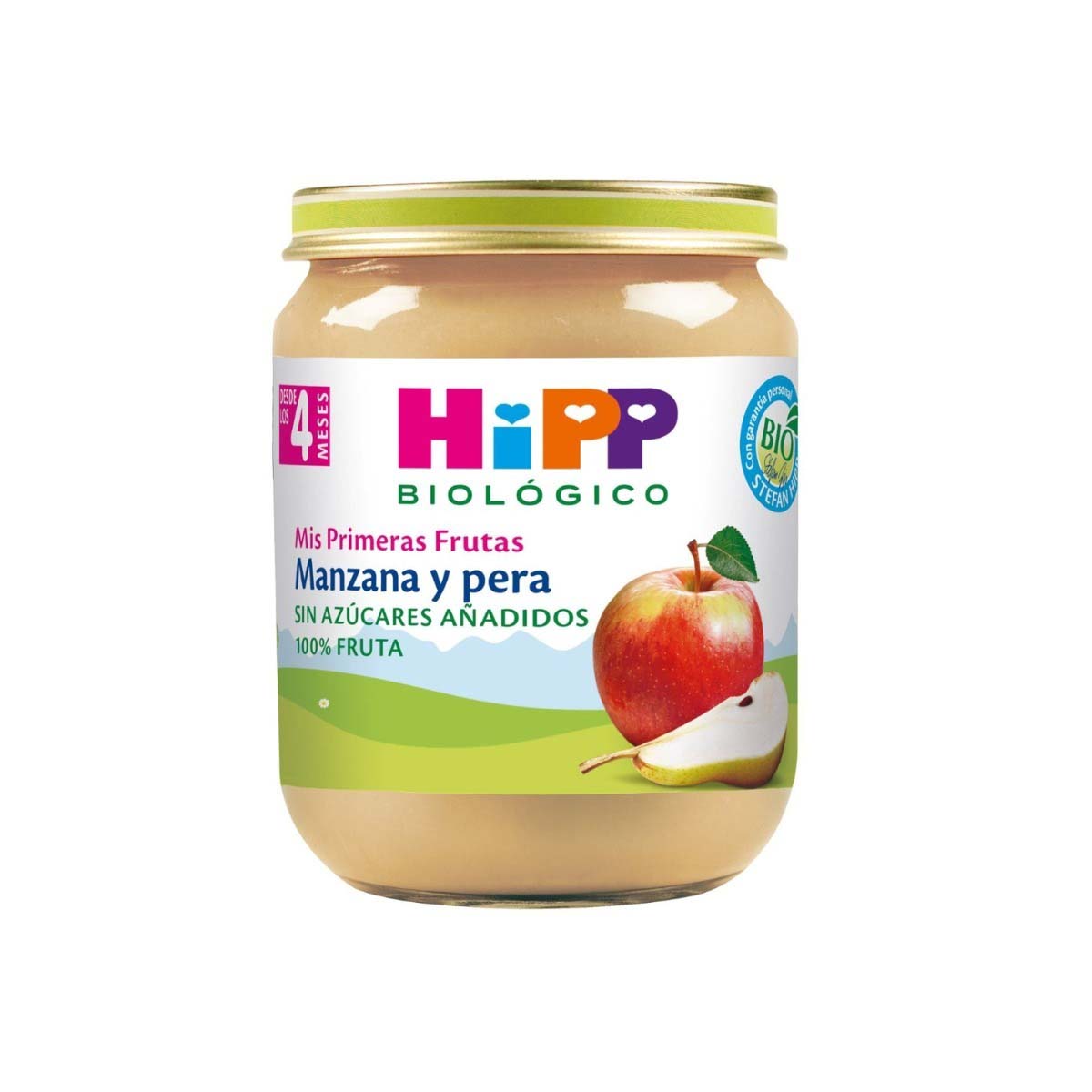 Imagen de Tarrito Manzana Y Pera Hipp Bio 125Gr
