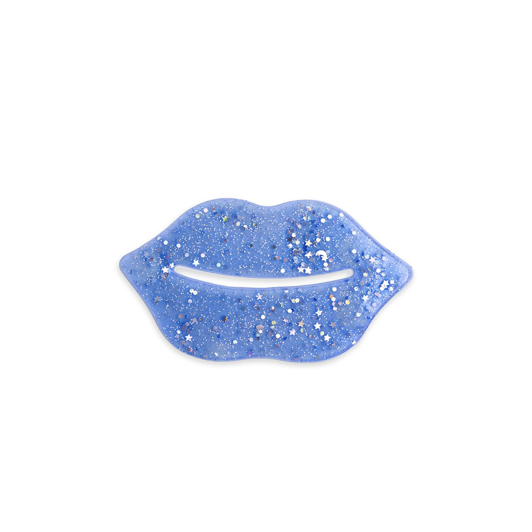 Idc Institute Glitter Lip Pads Blue 1 Ud