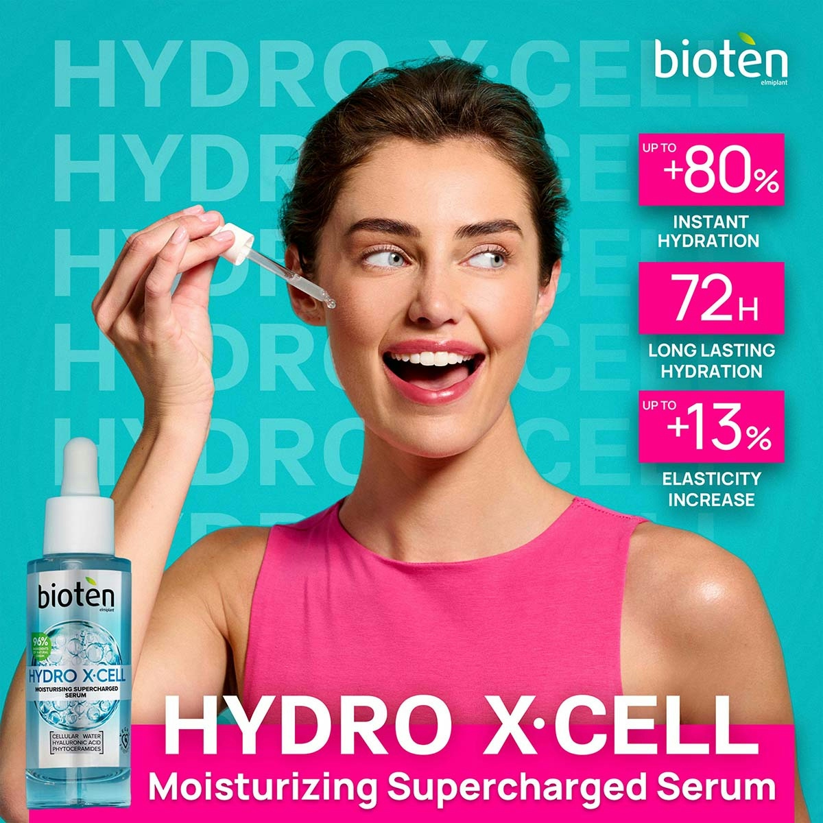 Serum Facial Hydro Supercharged Bioten 30 Ml