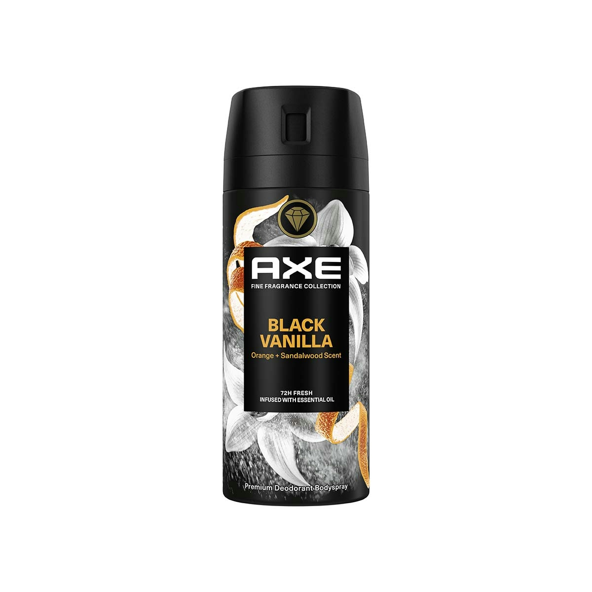 Desodorante Body Spray Collection Black Vainilla Axe 150 Ml