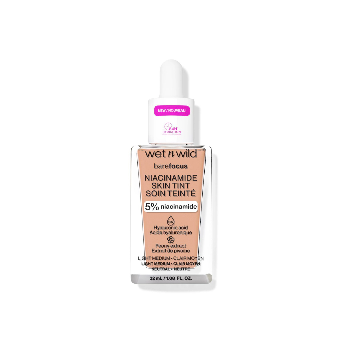 Base De Maquillaje Bare Focus Niacinamide Skin Tint Wet N Wild Base De Maquillaje Bare Focus Niacinamide Skin Tint Wet N Wild 0