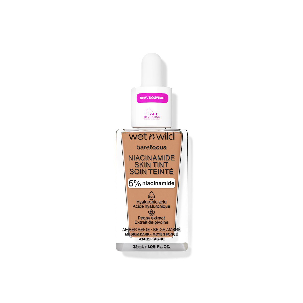 Imagen de Base De Maquillaje Bare Focus Niacinamide Skin Tint Wet N Wild