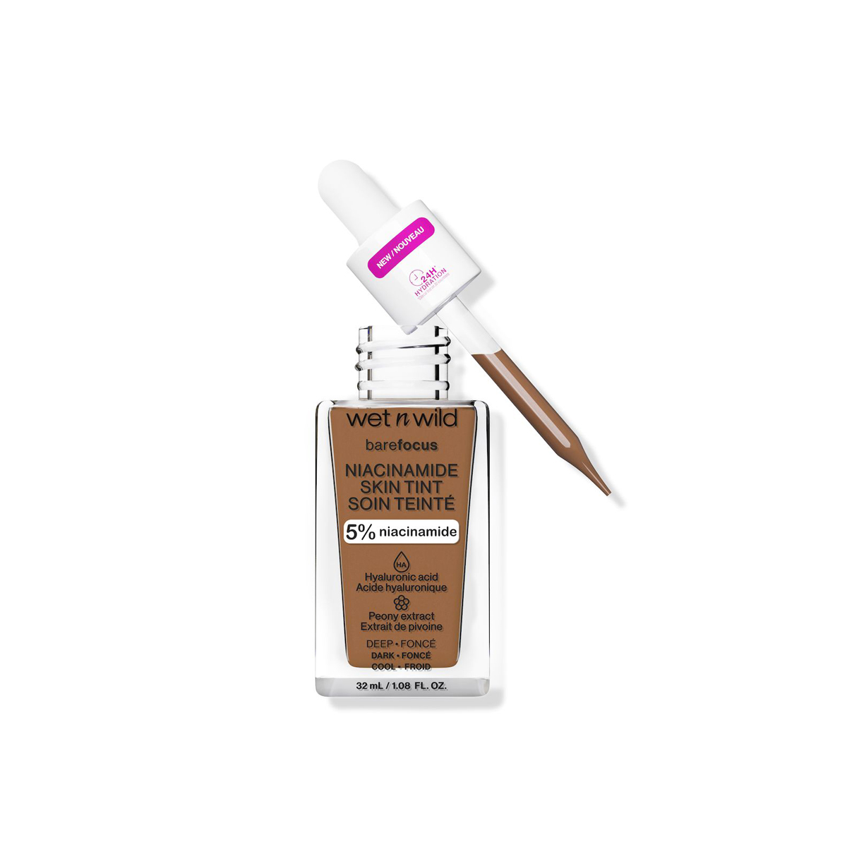 Imagen de Base De Maquillaje Bare Focus Niacinamide Skin Tint Wet N Wild