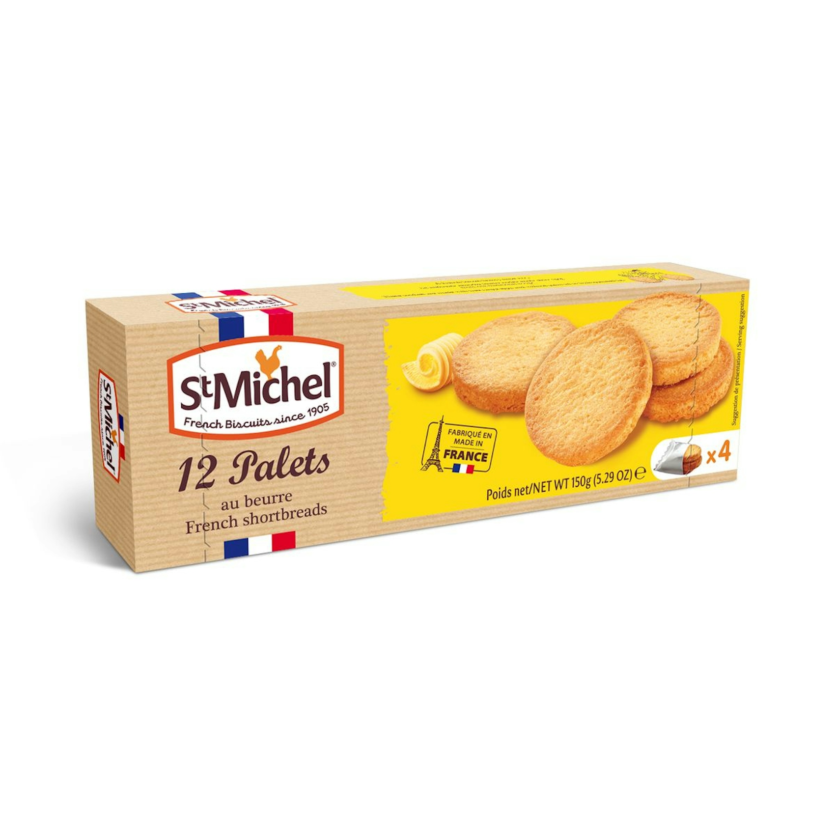Galletas Palet Bretón St Michel 150 Gr 0