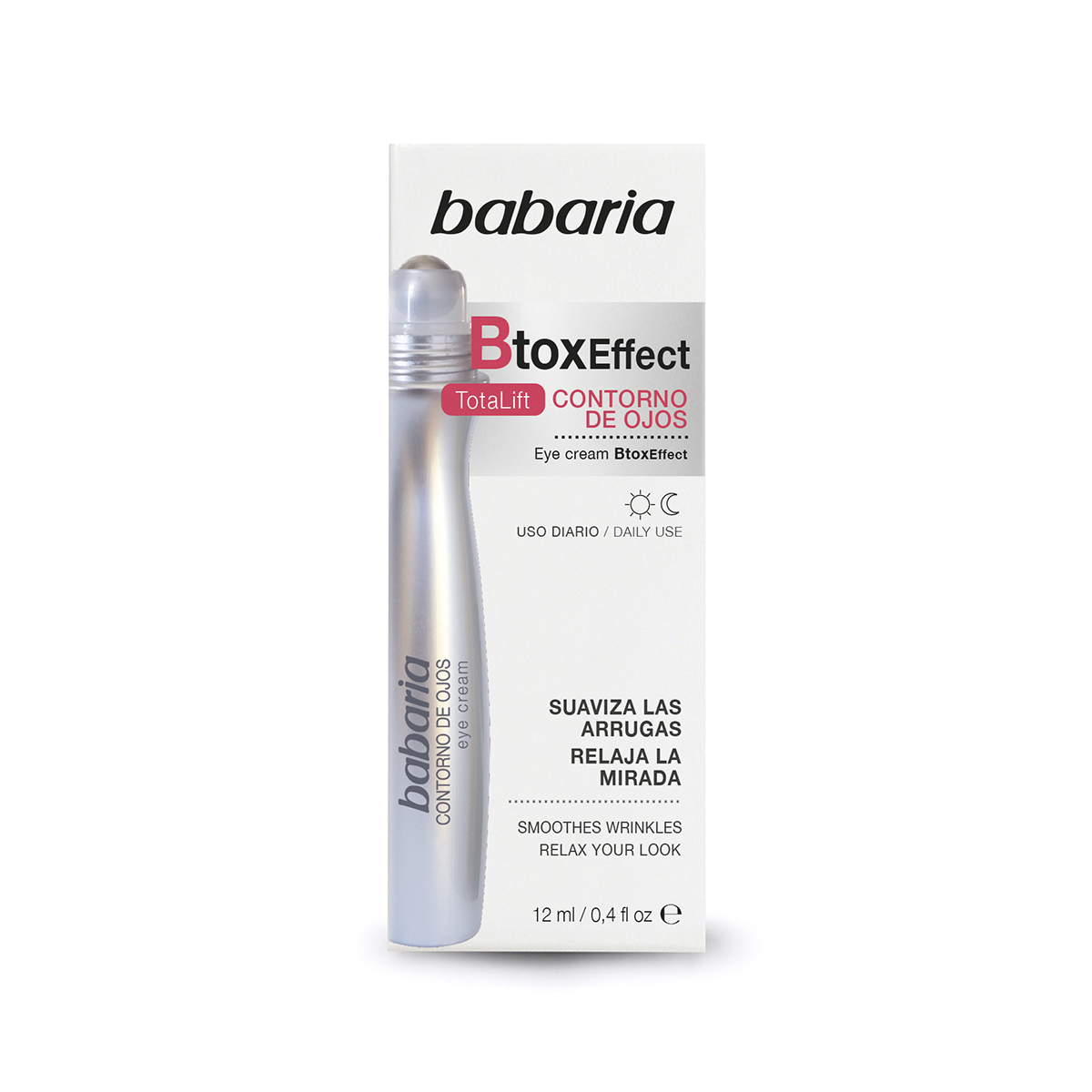 Imagen de Contorno De Ojos Roll-On Btoxeffect Babaria 12Ml