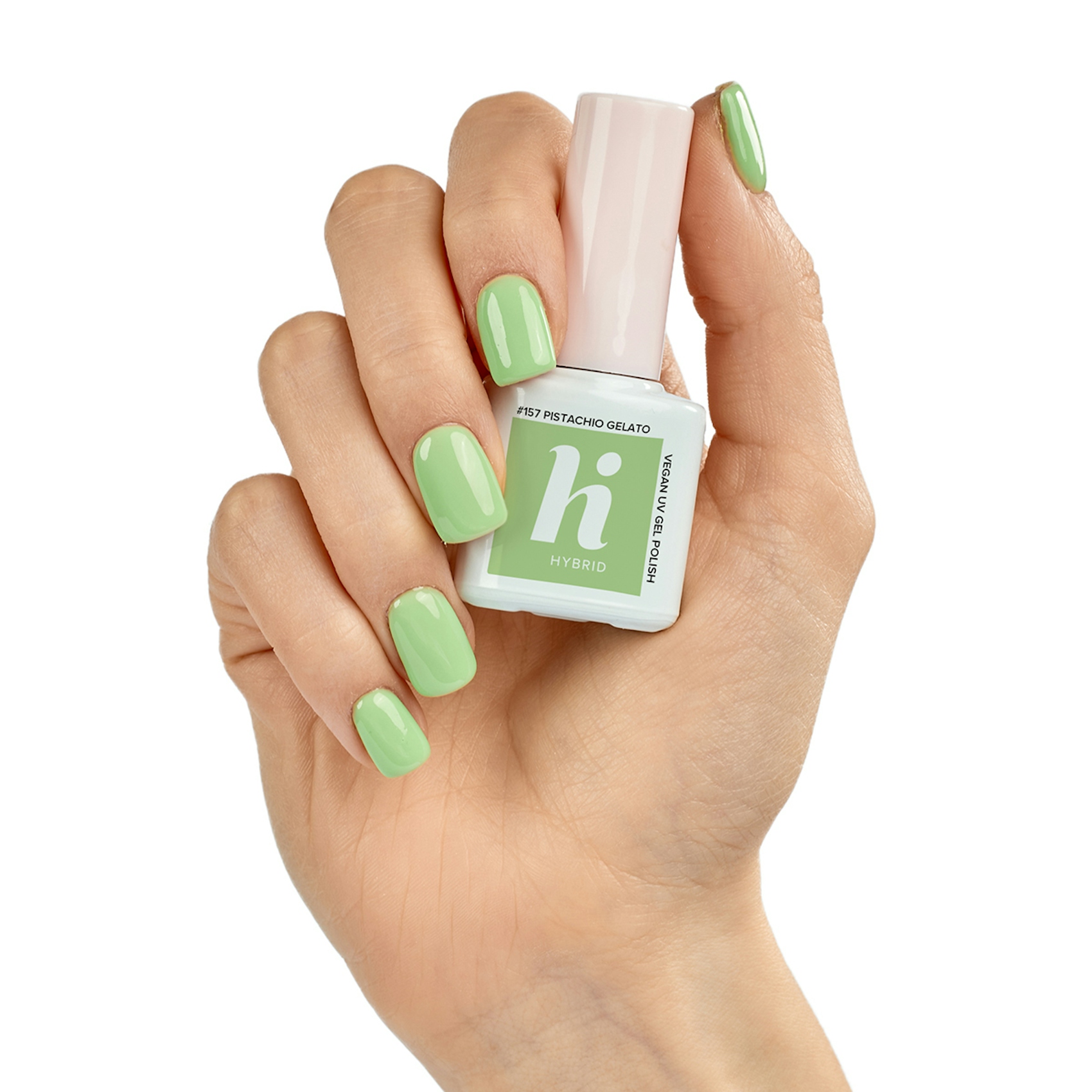 Hi Hybrid 157 Uv Gel Polish Pistachio Gelato 5Ml 0