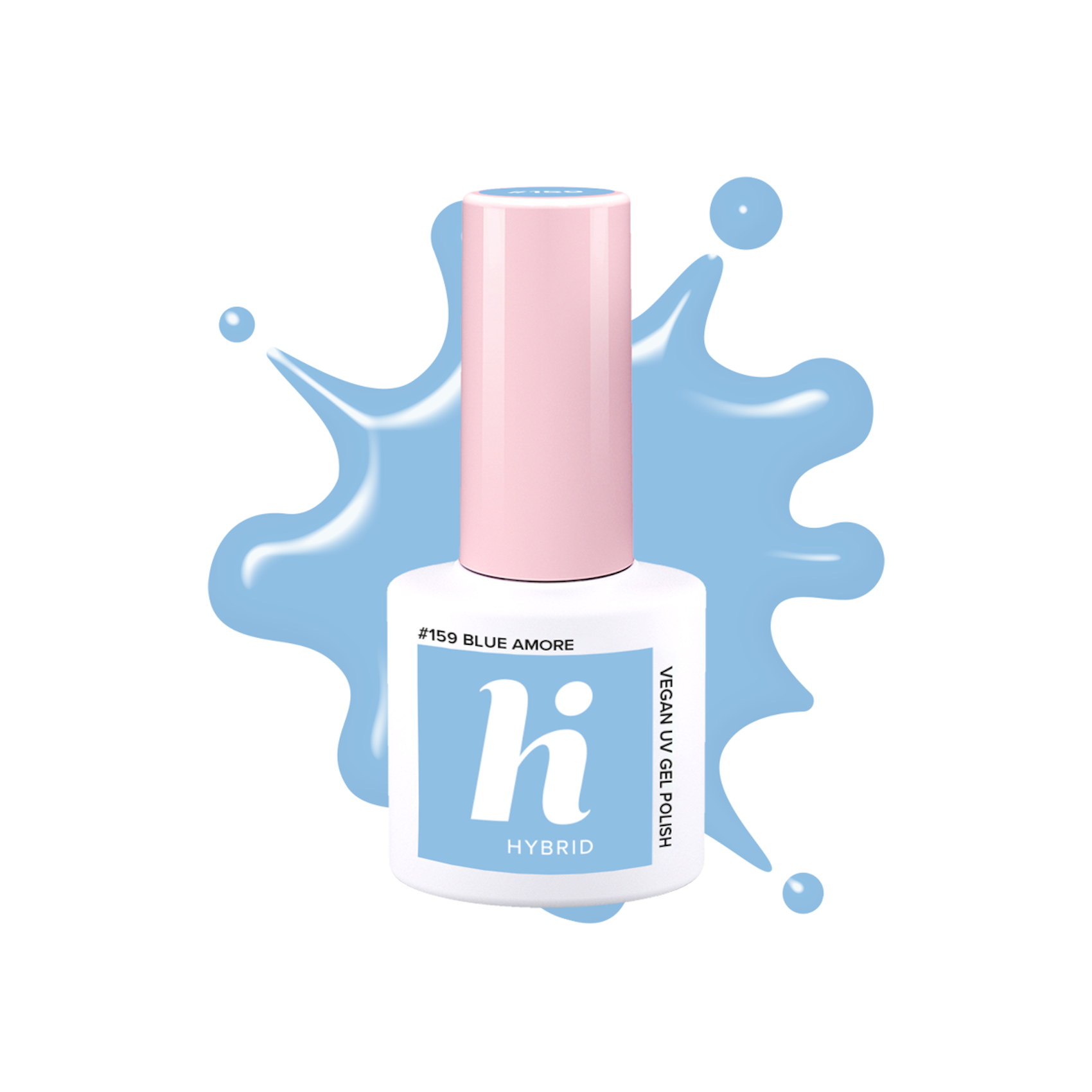 Hi Hybrid 159 Uv Gel Polish Blue Amore 5Ml 0