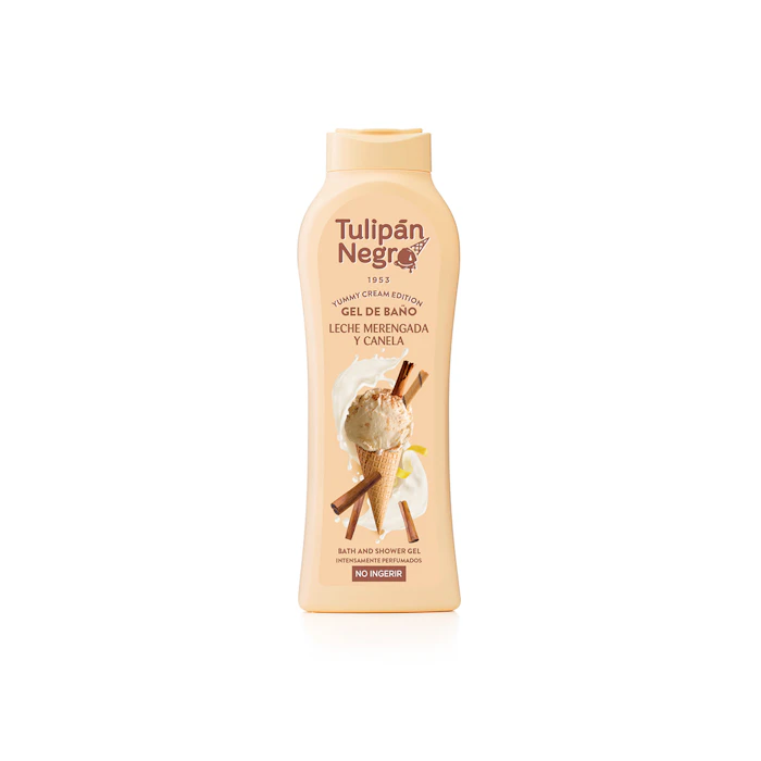 Gel De Ducha Leche Merengada Tulipán Negro 650Ml