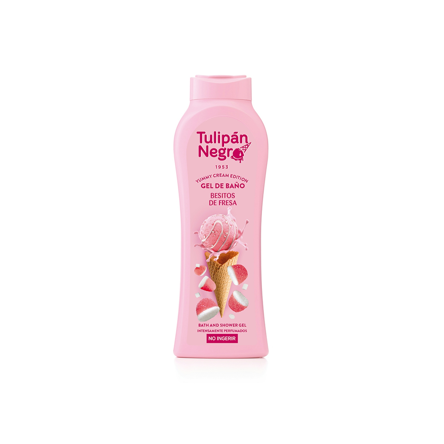 Gel Tulipan Negro Besitos De Fresas 650Ml 0