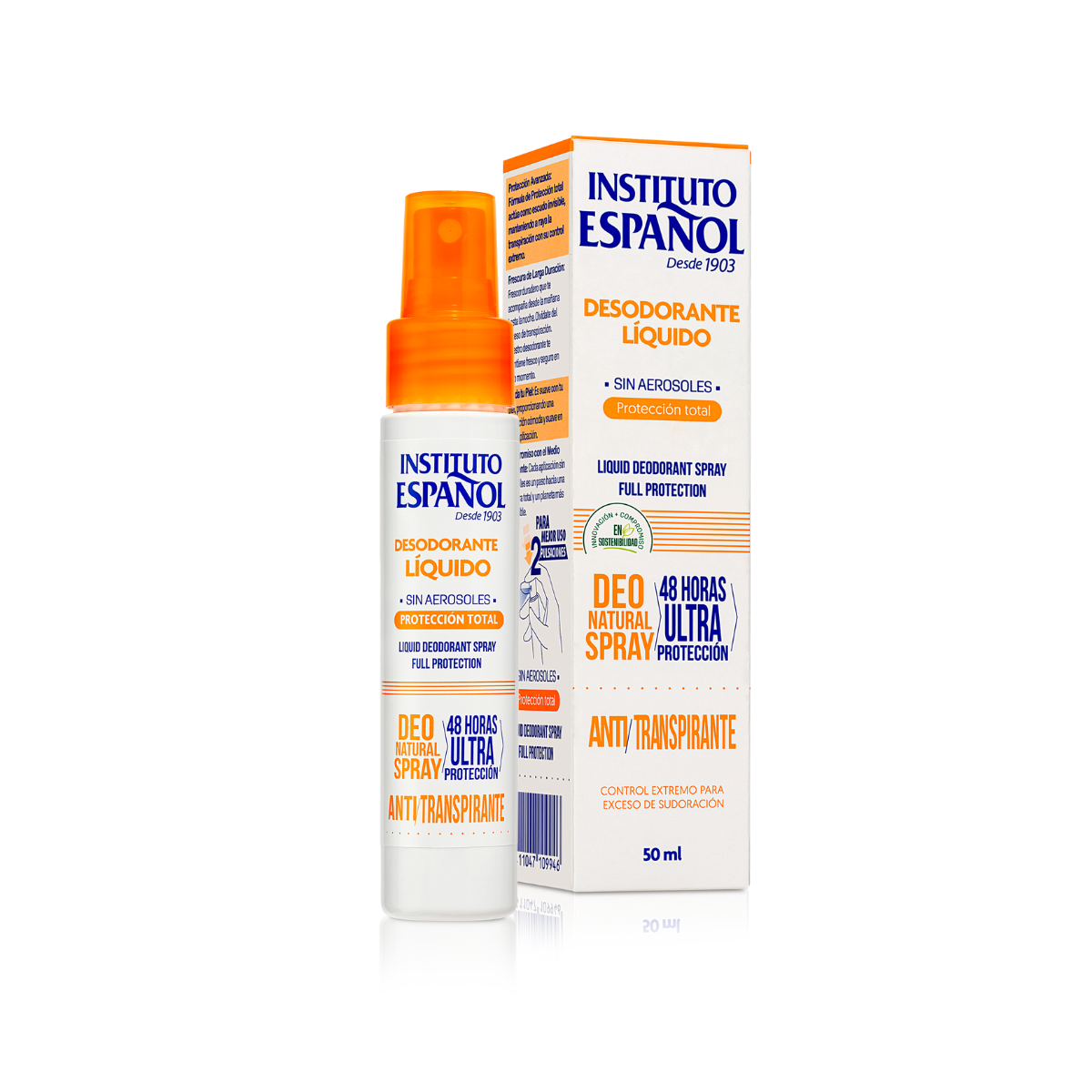 Desodorante Líquido Spray Pprotección Total 50Ml Desodorante Líquido Spray Pprotección Total 50Ml 0