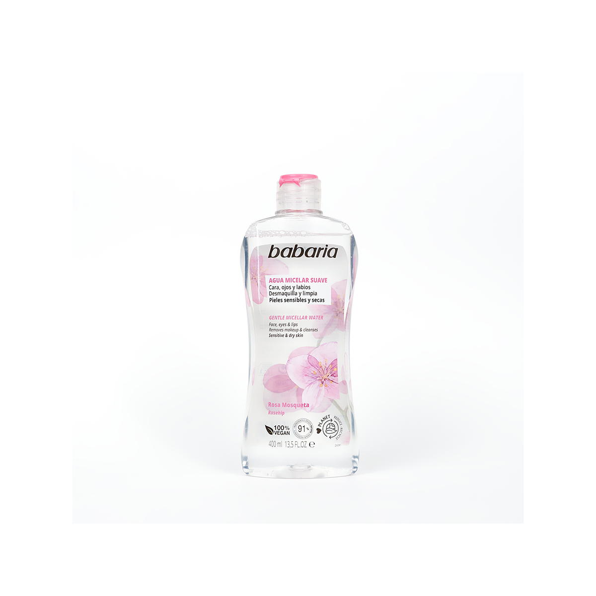 Imagen de Agua Micelar Limpiadora Efecto Hidratante Babaria 400Ml