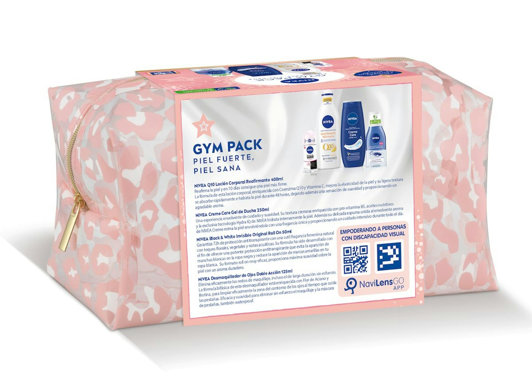 Pack Gym Mujer Body Nivea