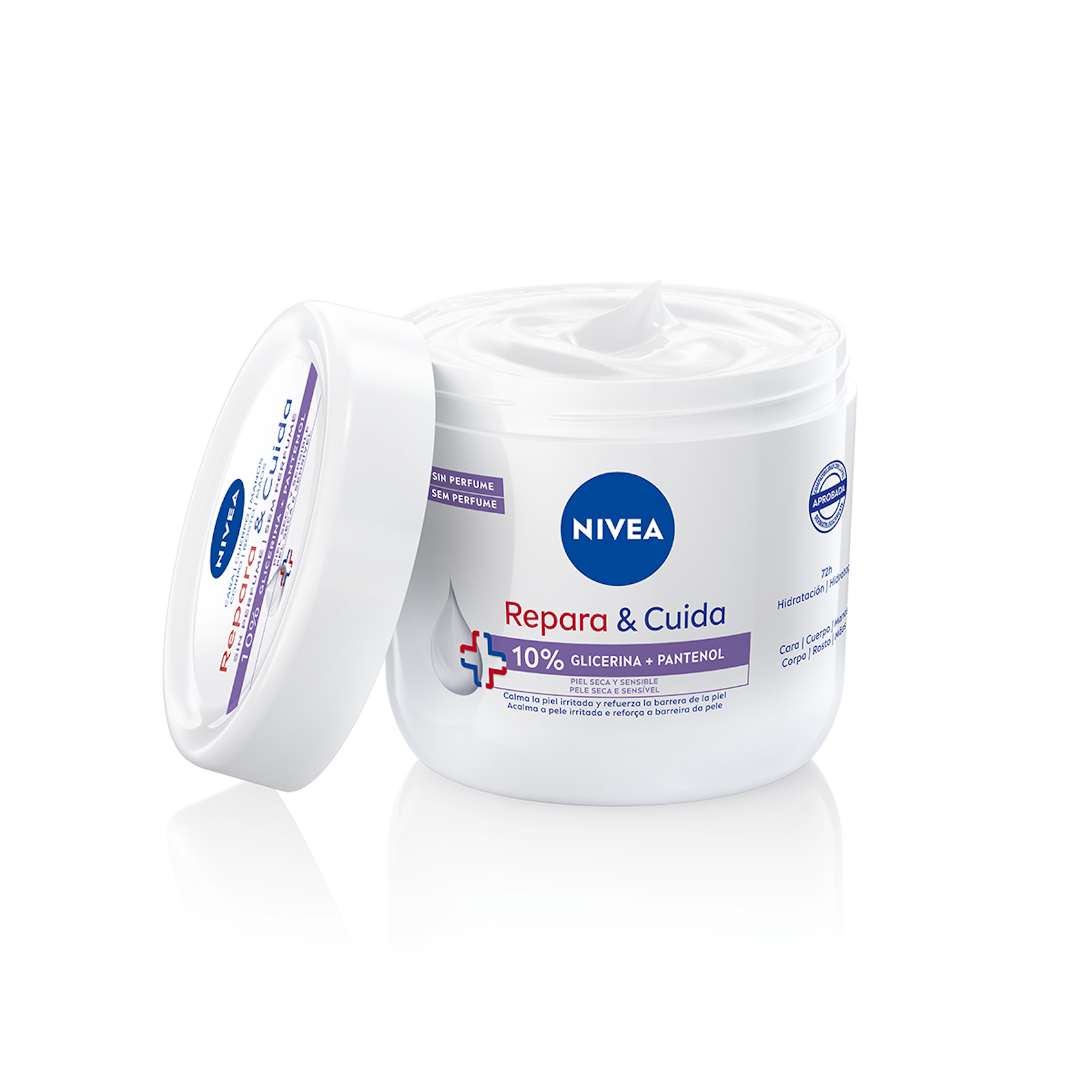 Crema Corporal Repara Y Cuida Glicerina Y Panthenol Nivea 400Ml