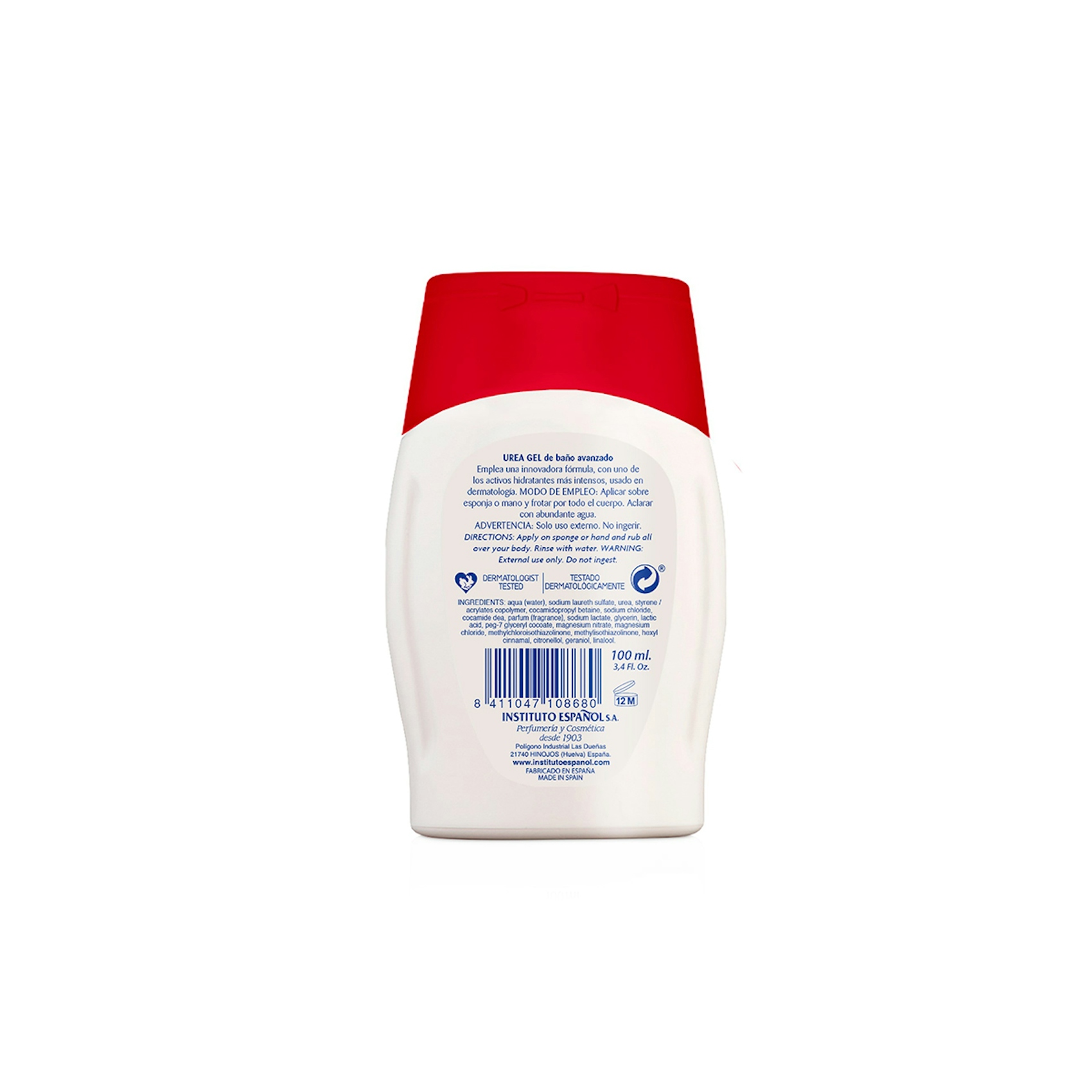 Gel De Baño Urea Instituto Español 100 Ml