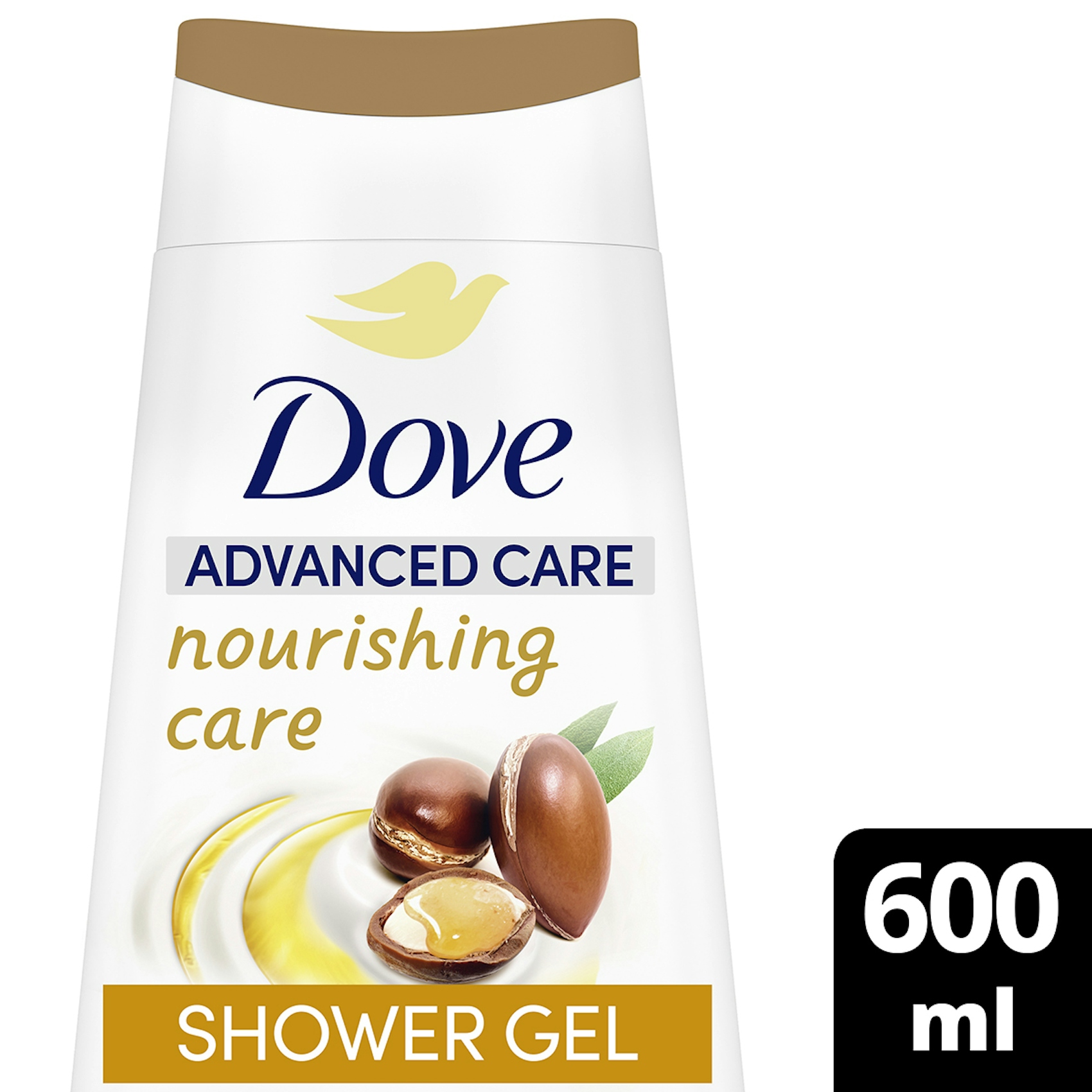 Dove Gel Advanced Argán 600Ml