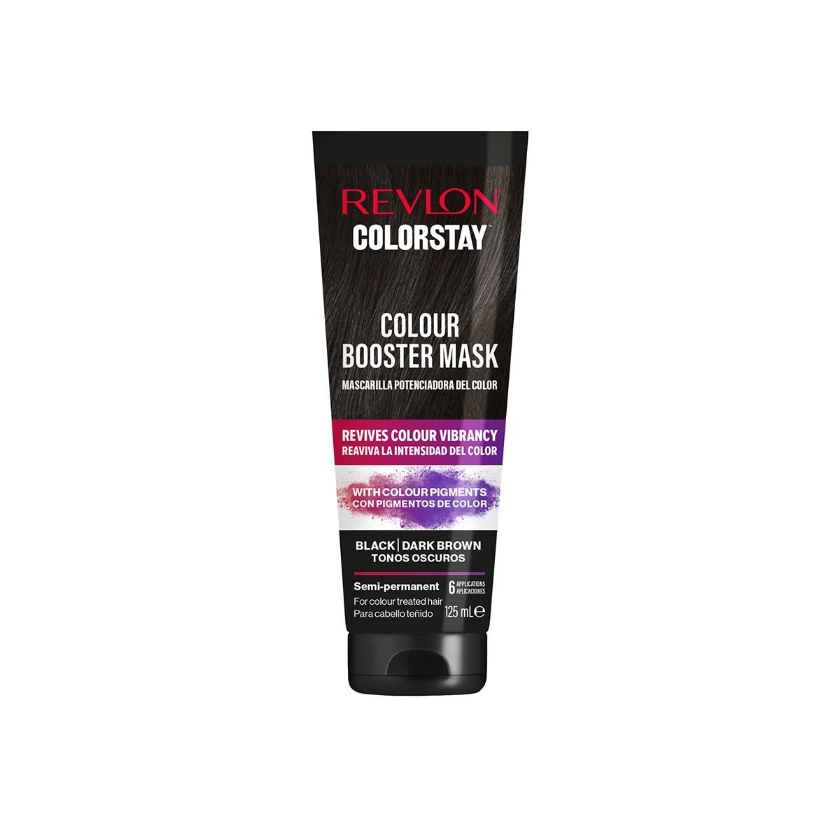 Imagen de Mascarilla Potenciadora De Color ColorStay Revlon Tonos Oscuros 125Ml