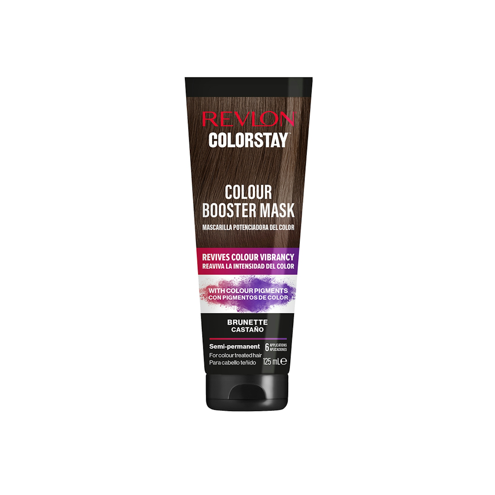 Revlon Haircolor Colorstay Color Booster Mask Brown 125Ml 0