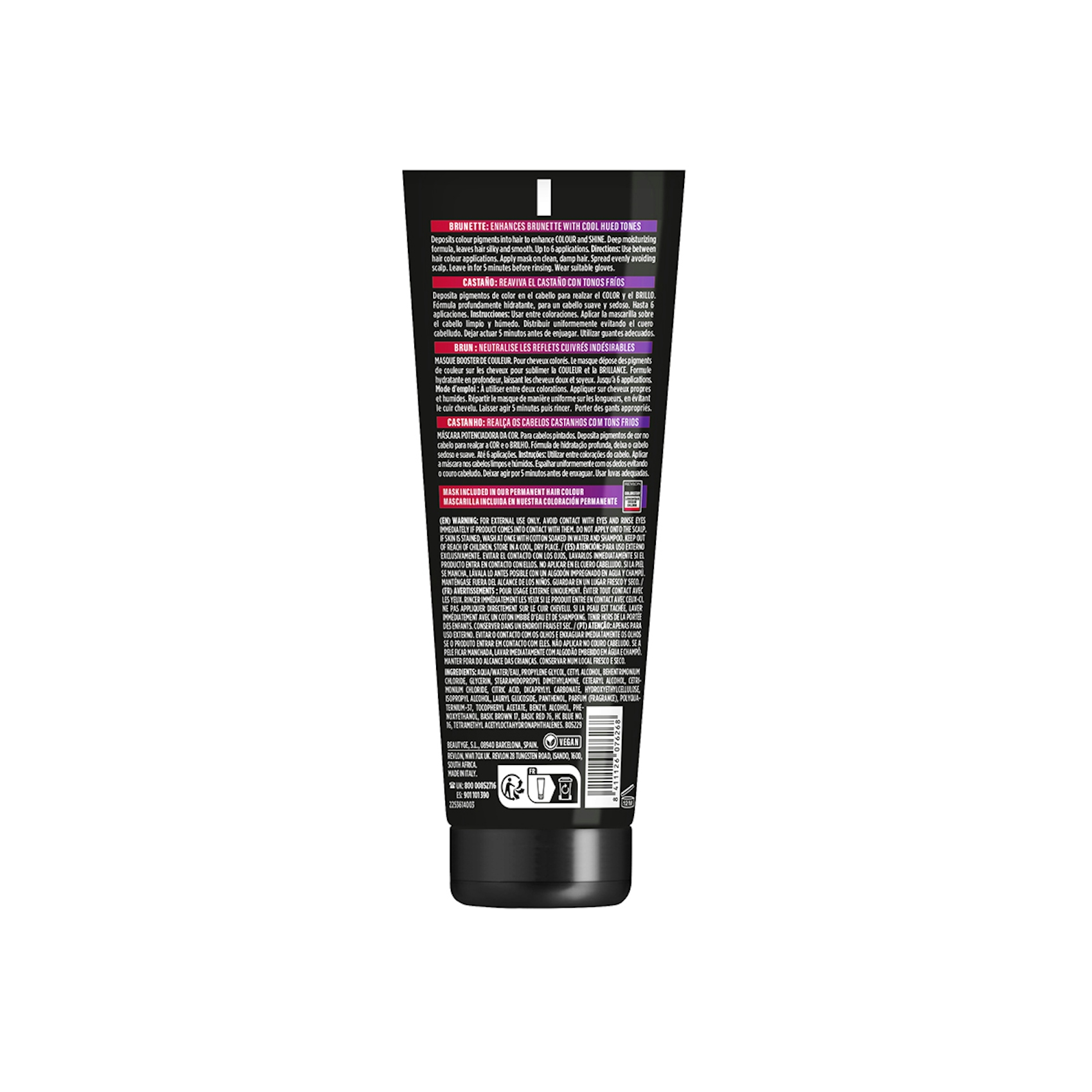 Revlon Haircolor Colorstay Color Booster Mask Brown 125Ml