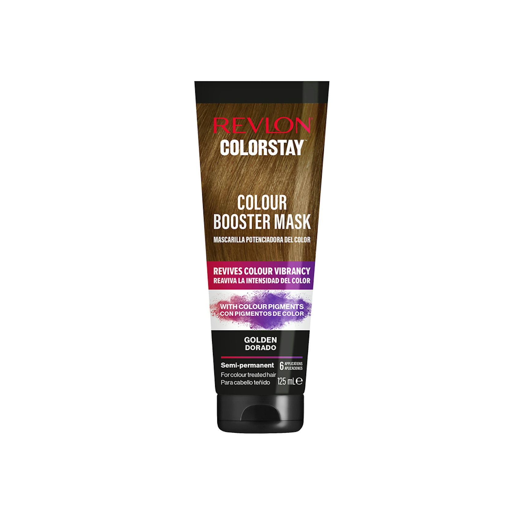 Revlon Haircolor Colorstay Color Booster Mask Golden 125Ml 0